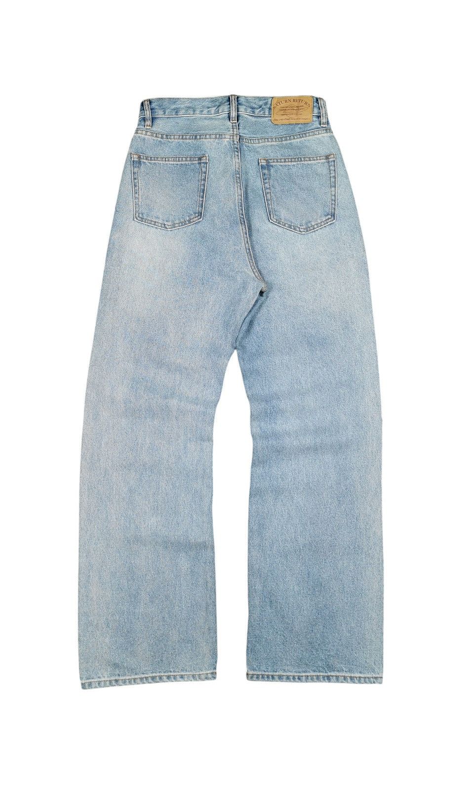 Other UK W.W.G Detail Destroyed Light Blue Women’s Jeans Size F Size 28" / US 6 / IT 42 - 6 Thumbnail