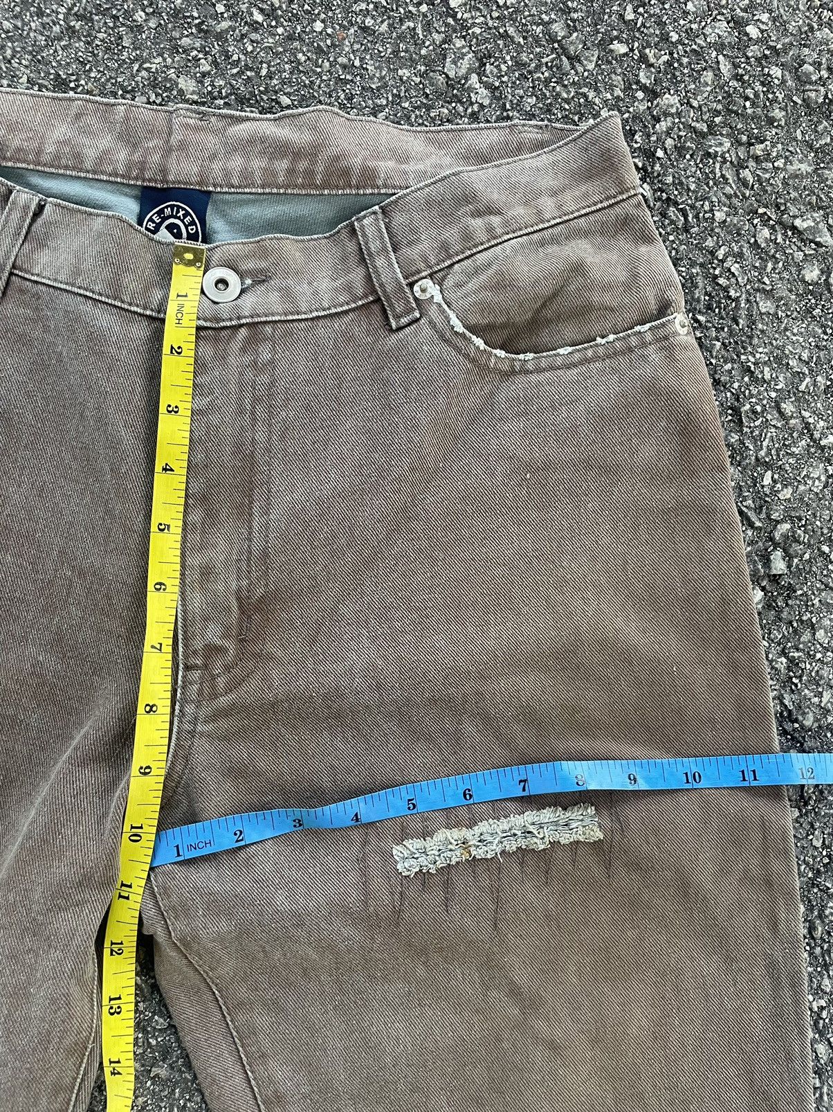 Japanese Brand × Seditionaries Straight Cut Distressed Denim Pant Size US 32 / EU 48 - 7 Thumbnail