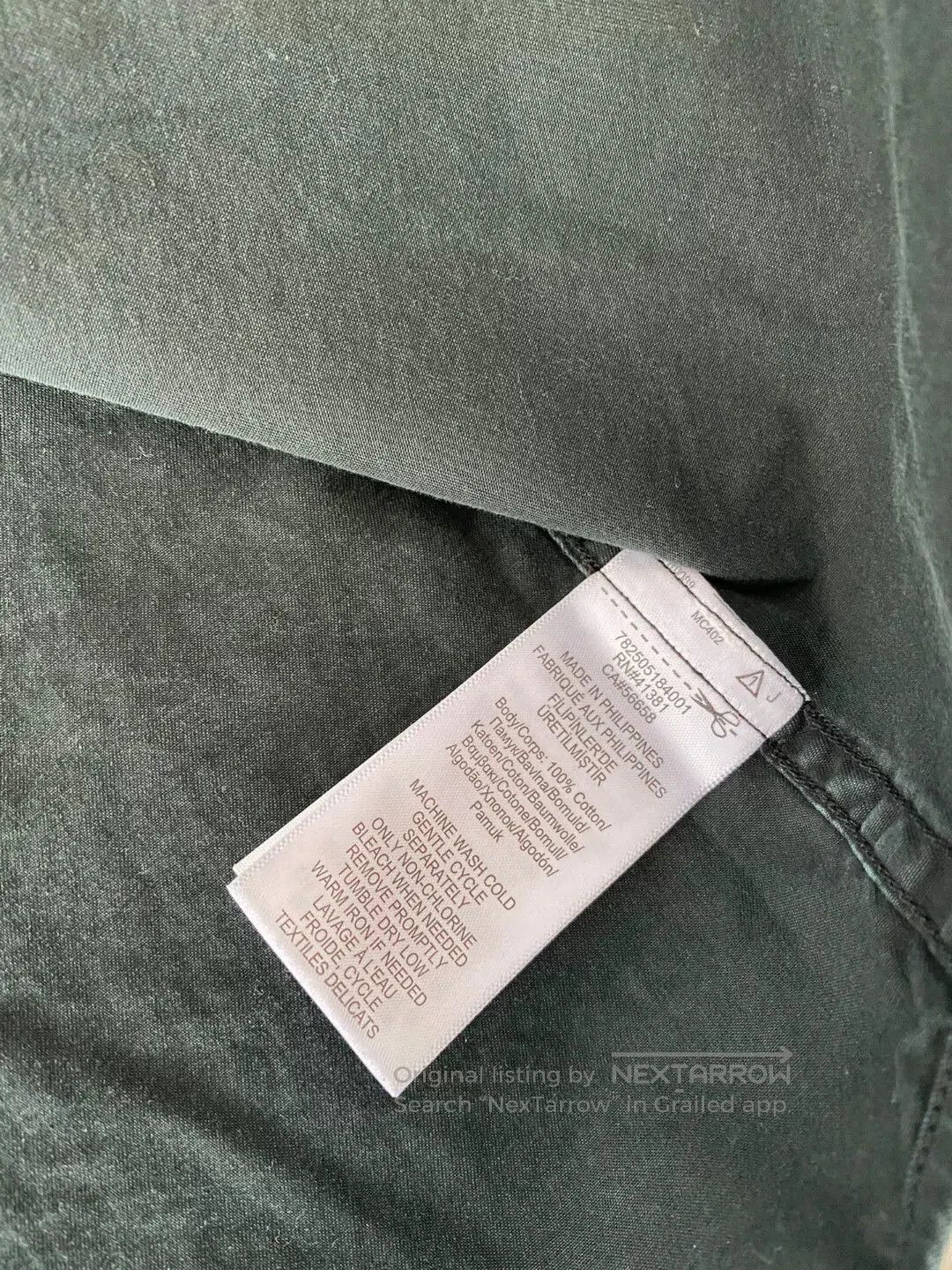 RRL Ralph Lauren rrl western shirt in dark green shade. Size US XS / EU 42 / 0 - 5 Thumbnail