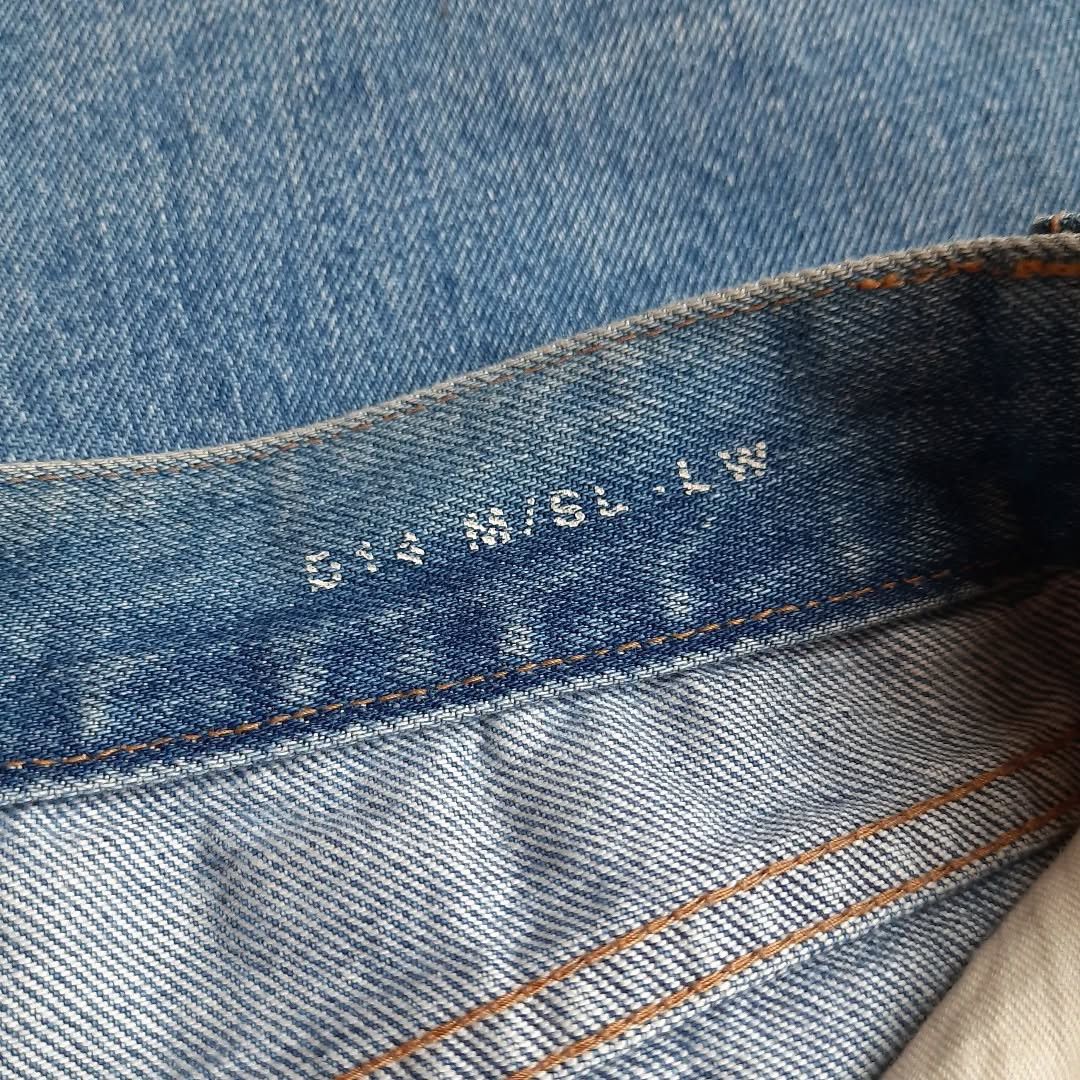 Saint Laurent Paris Saint Laurent D14 Embroidery Logo Blue Wash Denim Jeans Size US 29 - 7 Thumbnail
