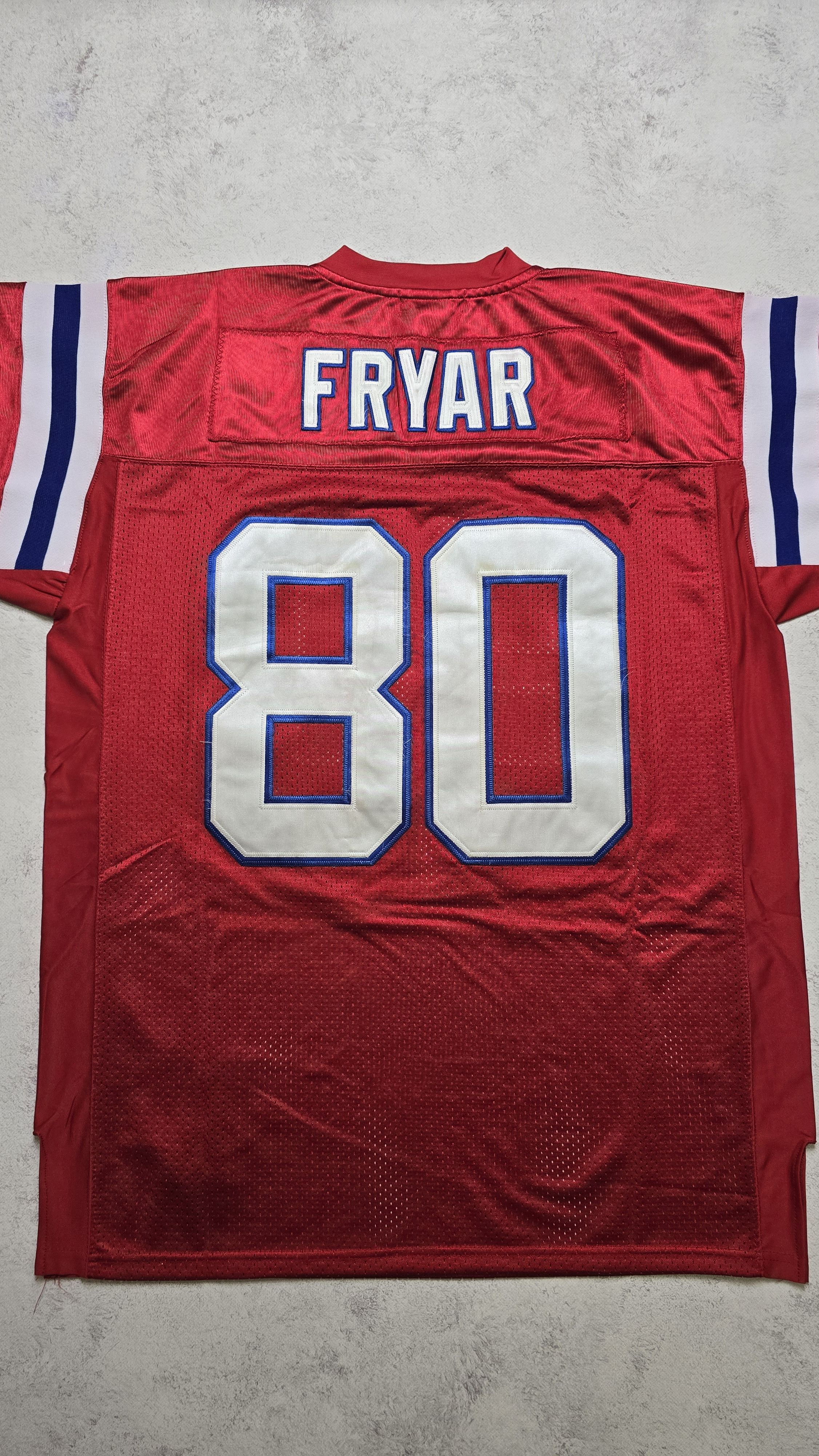 Mitchell & Ness Patriots Irving Fryar 1985 Throwback Stitched Jersey Size 50 Size US L / EU 52-54 / 3 - 7 Thumbnail
