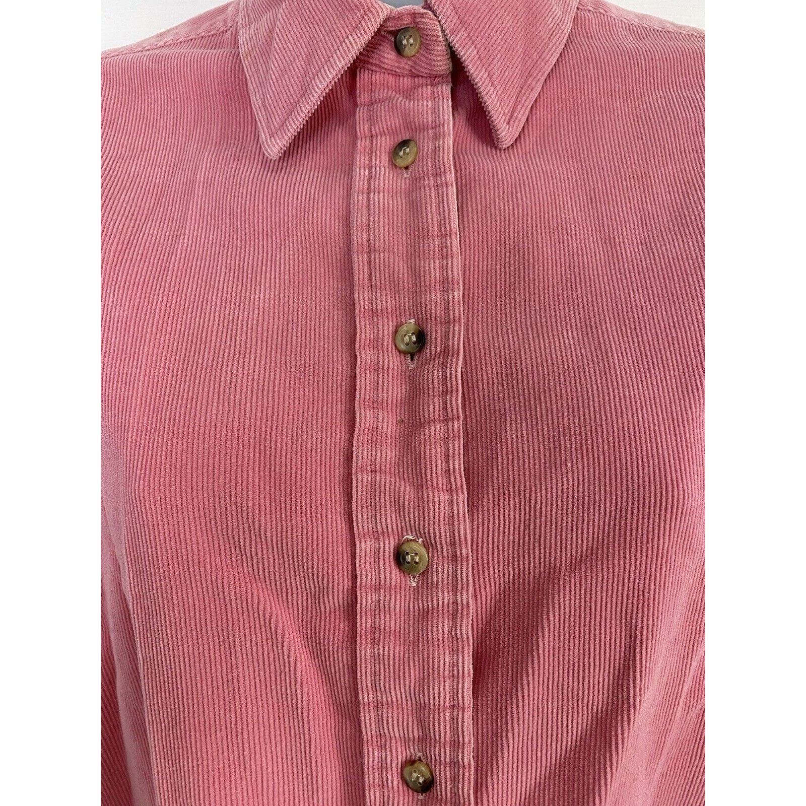 Other VTG Woolrich Corduroy Button Up Down Pink Shirt 12 Western Size XL / US 12-14 / IT 48-50 - 5 Thumbnail