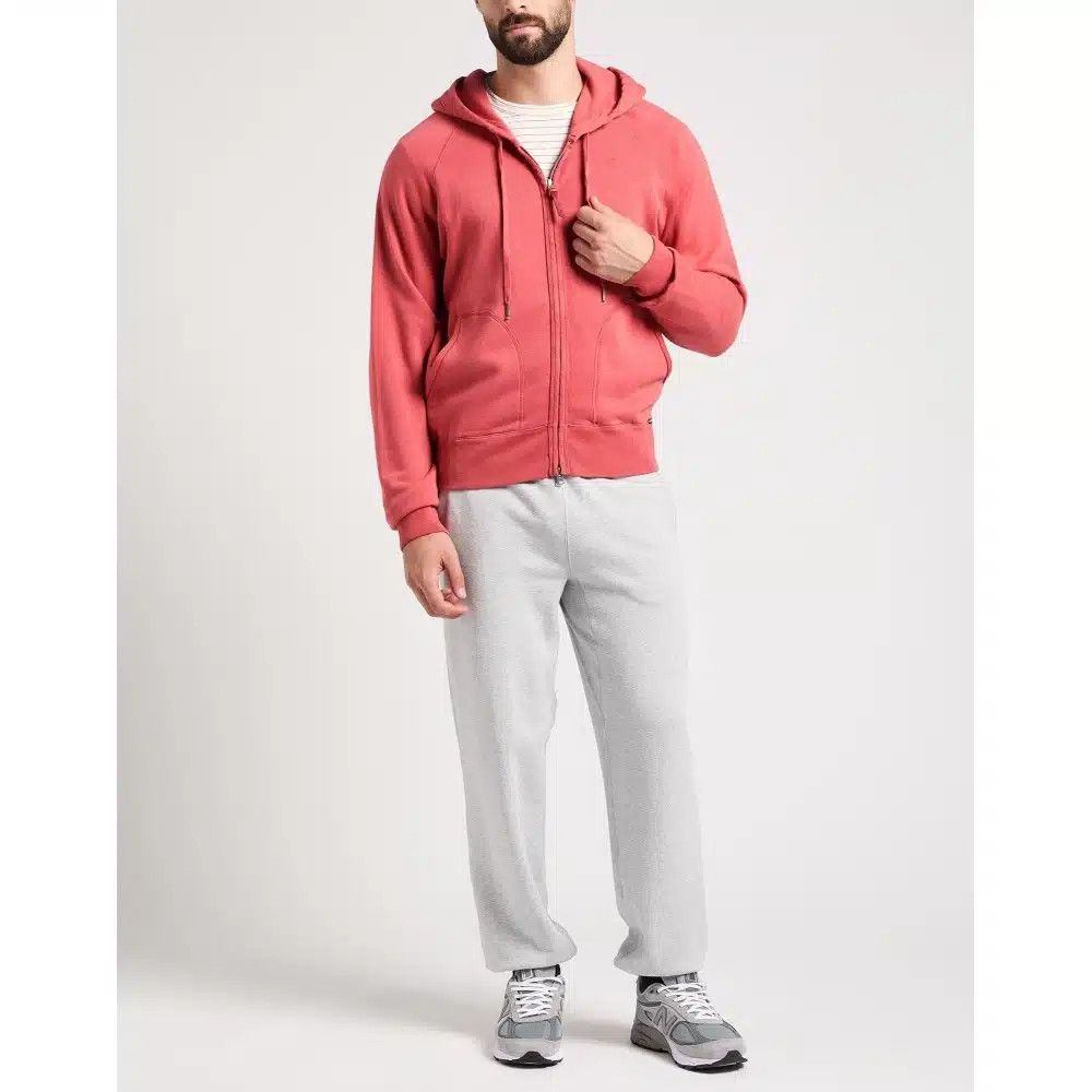 Tom Ford o1loc1c1124 JDL001 Full Zip Hoodie in Red Size US M / EU 48-50 / 2 - 2 Thumbnail