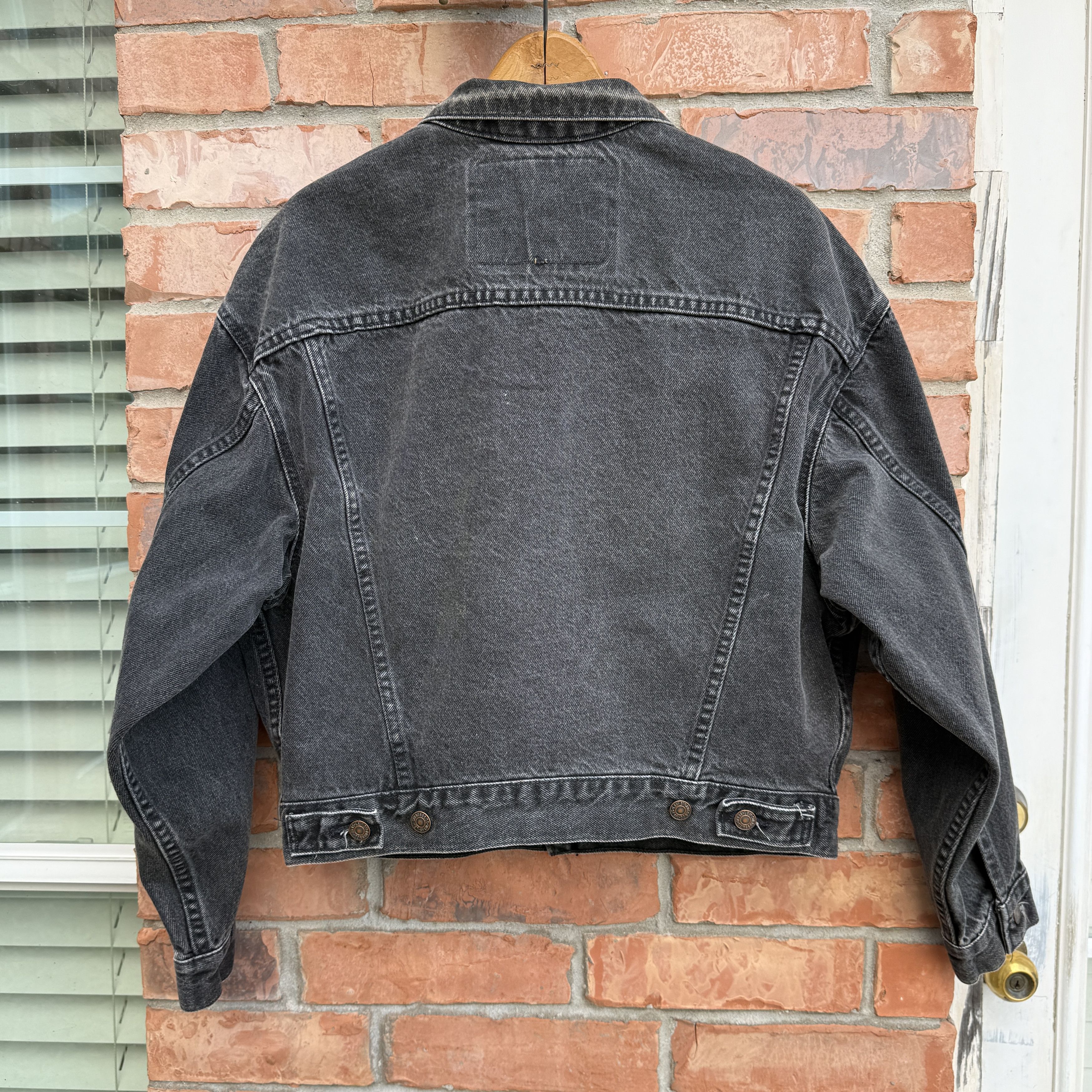 Levi's Vintage Levis Black Denim Jacket 70598 Size US S / EU 44-46 / 1 - 6 Thumbnail