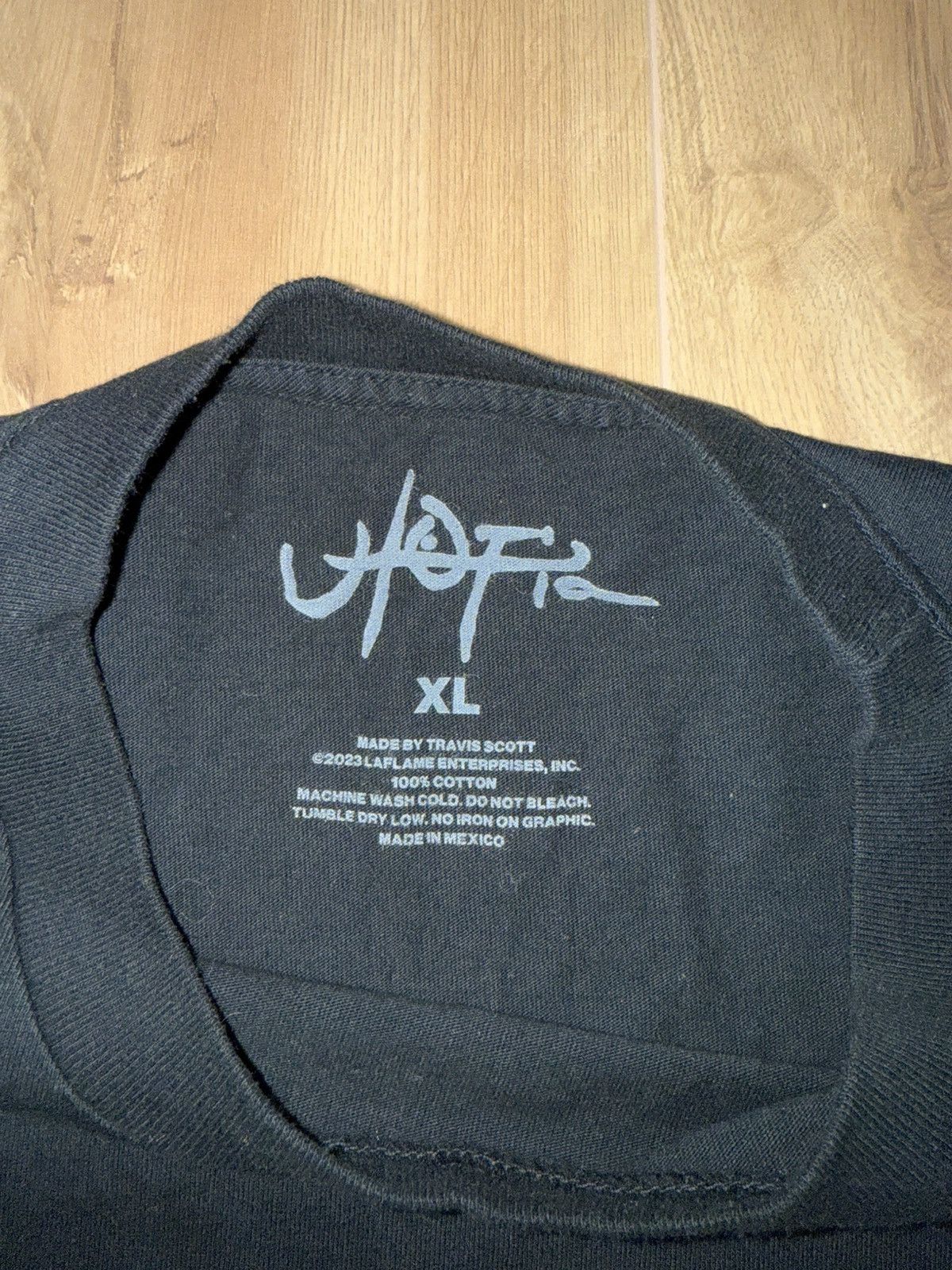 Travis Scott Travis Scott Utopia LS Tee Size US XL / EU 56 / 4 - 5 Thumbnail