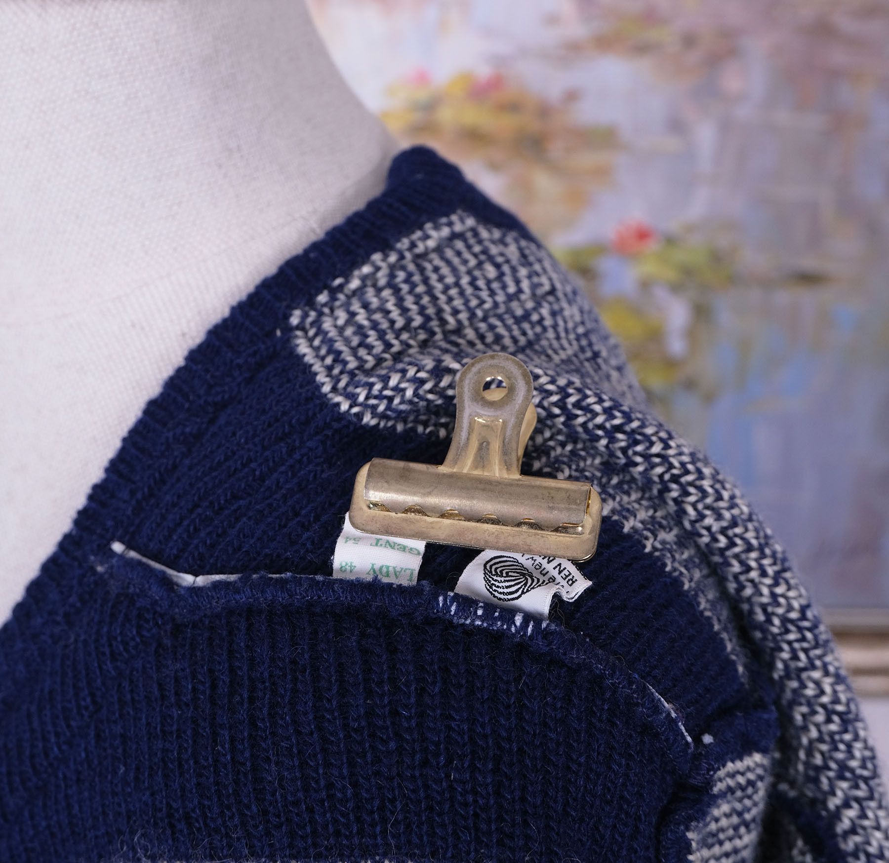 Other Nordstrikk, Blue Norwegian Knitwear, Size L, RRP 260 e Size US L / EU 52-54 / 3 - 5 Thumbnail