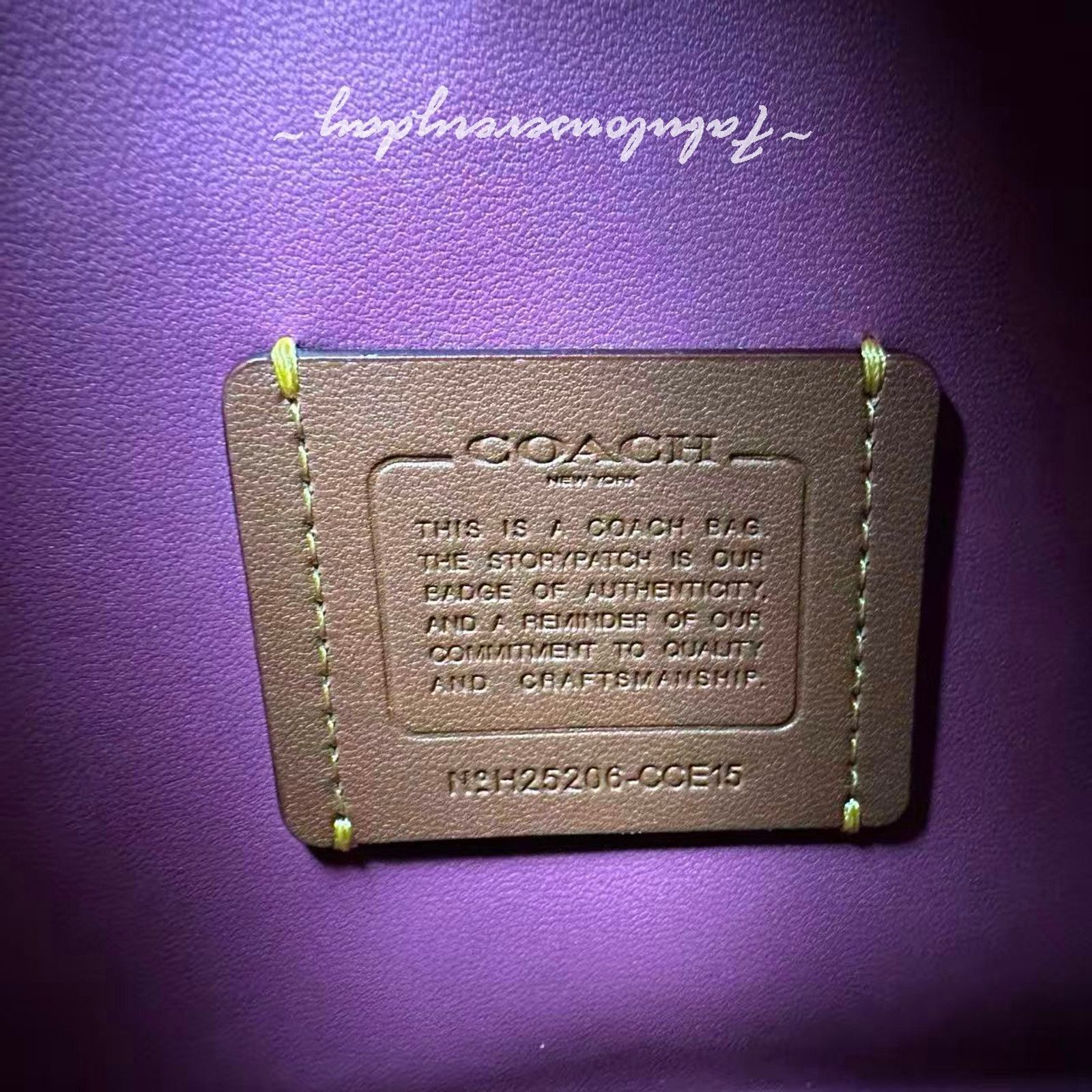 Coach COACH Hadley Mini Crossbody Bag Shoulder Leather/Gold/Azelia Size ONE SIZE - 9 Thumbnail