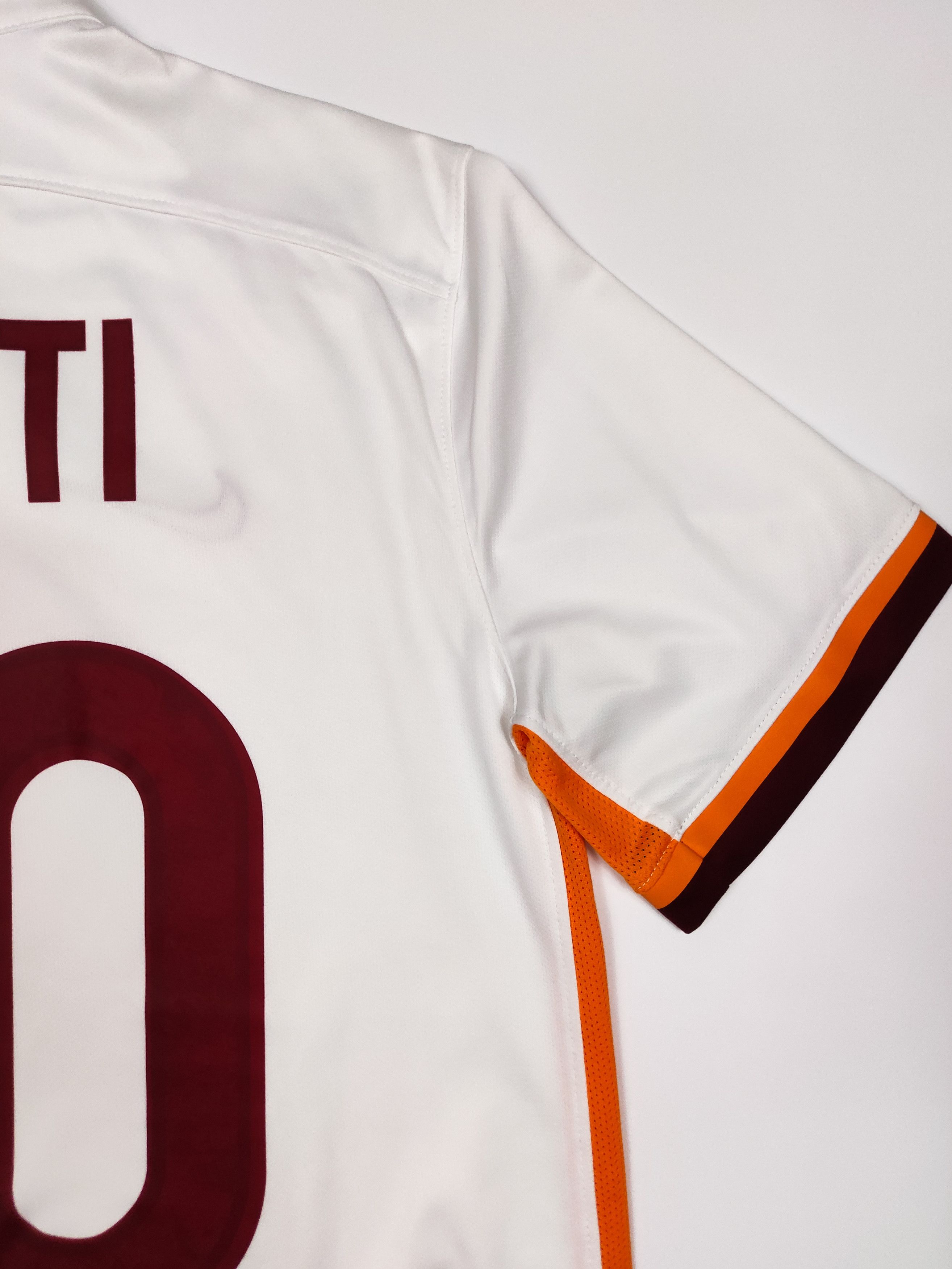 Adidas Totti #10 AS Roma 2015 2016 Nike Away Original Italy Size US S / EU 44-46 / 1 - 9 Thumbnail