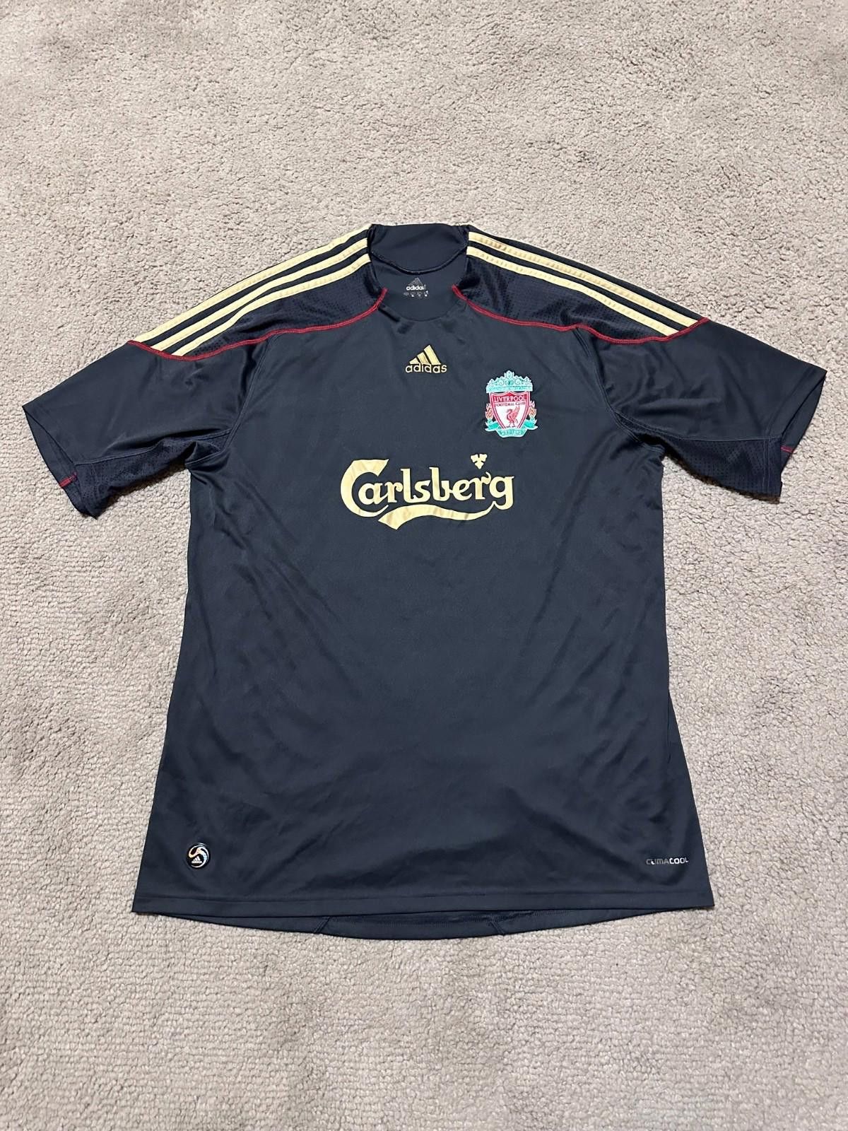 Adidas LIVERPOOL 2009/10 AWAY FOOTBALL SOCCER JERSEY SHIRT ADIDAS Size US XL / EU 56 / 4 - 1 Thumbnail