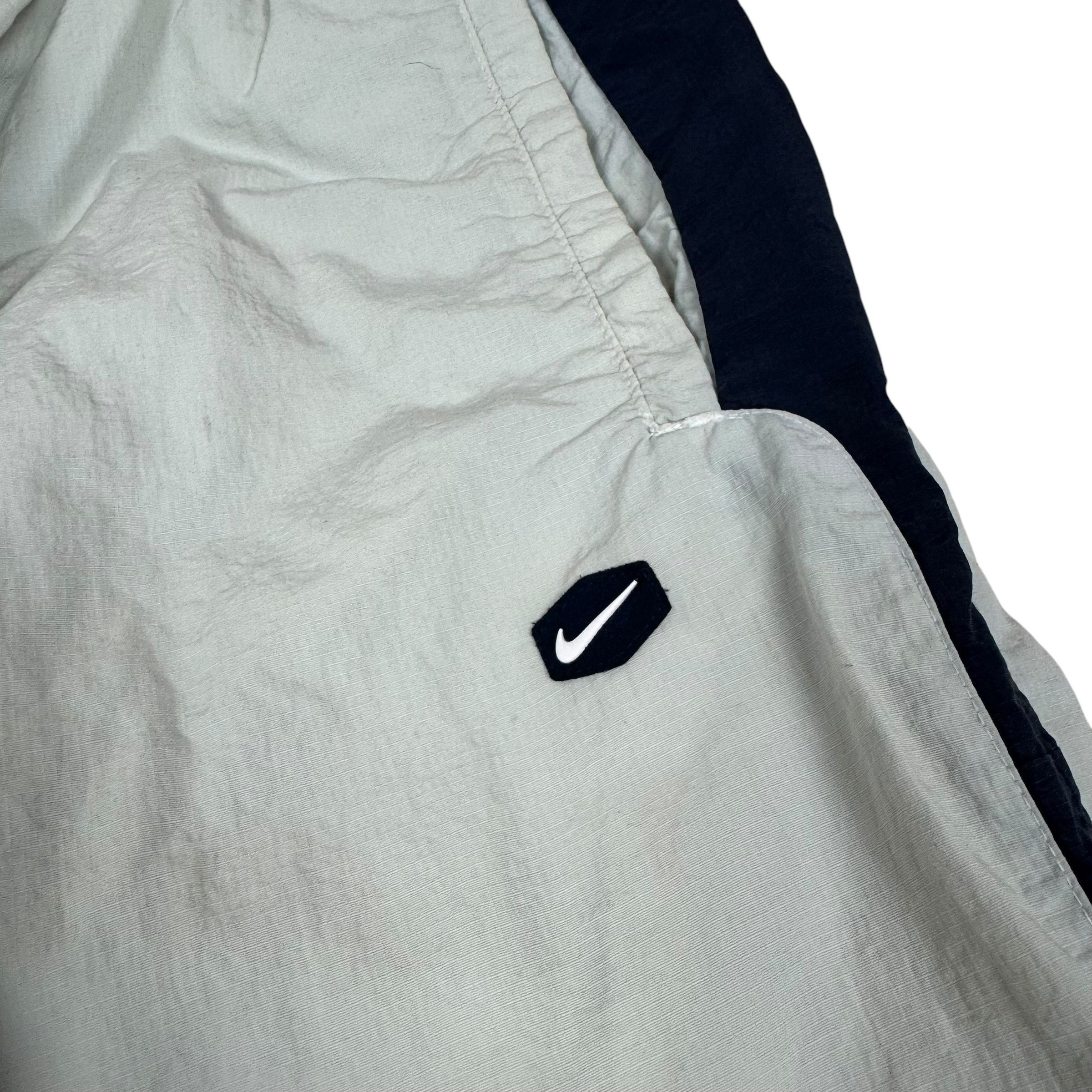 Nike Nike Men's White Blue Swoosh Straight Leg TN Track Pants L Size US 32 / EU 48 - 3 Thumbnail