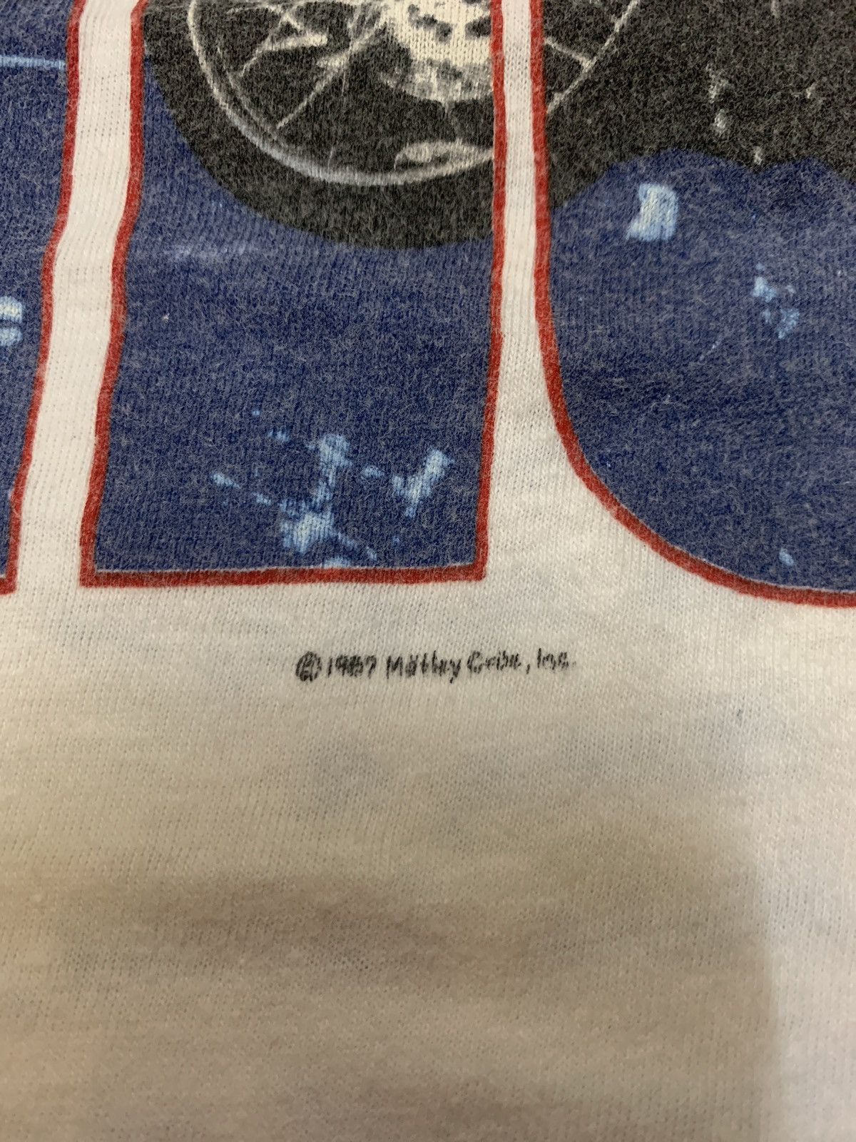 Band Tees × Vintage Vintage Band Tees Motley Crue 1987 Size US S / EU 44-46 / 1 - 5 Thumbnail