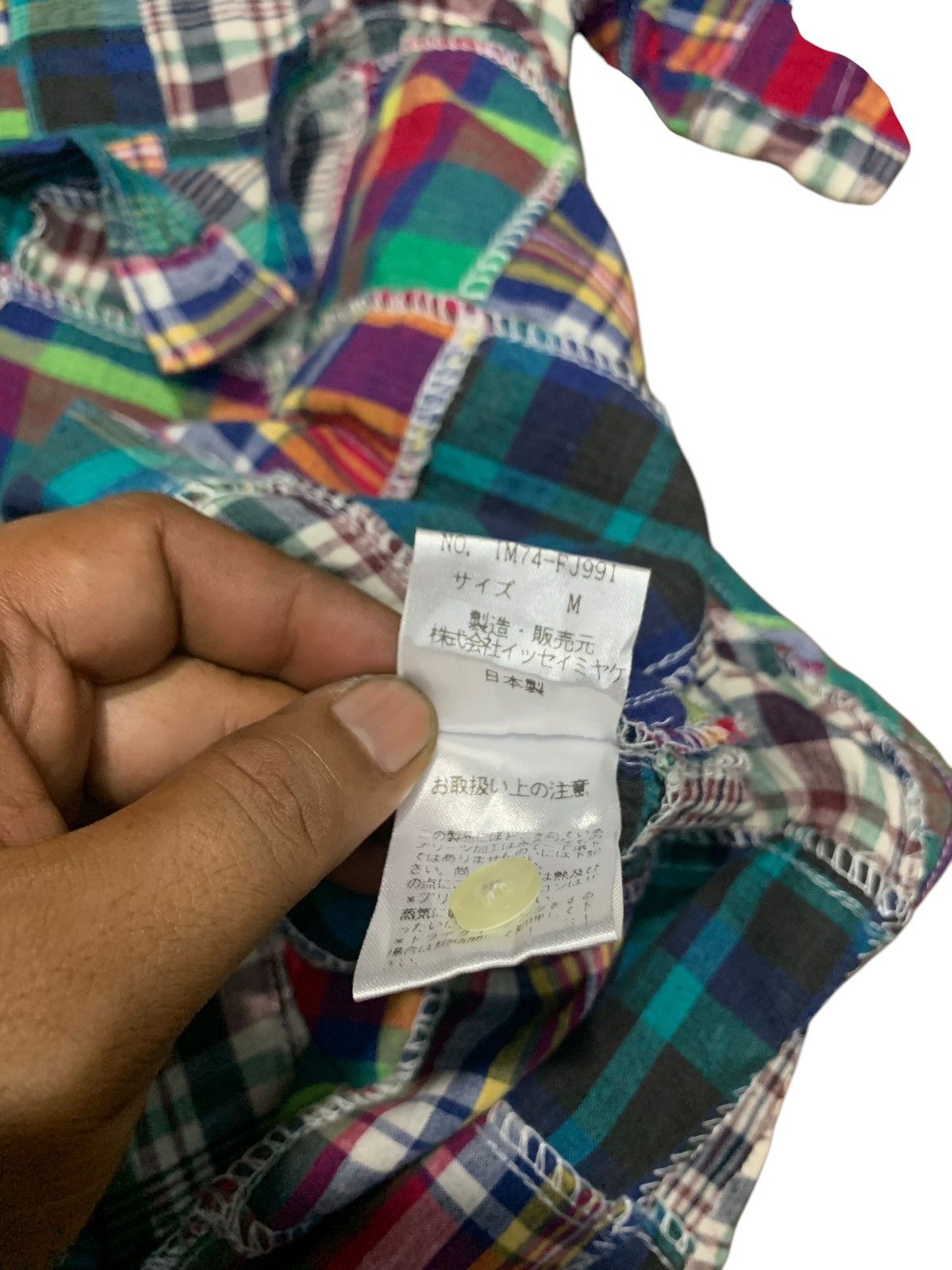 Yohji Yamamoto 2000s ISSEY MIYAKE patchwork western shirt Size US M / EU 48-50 / 2 - 9 Thumbnail