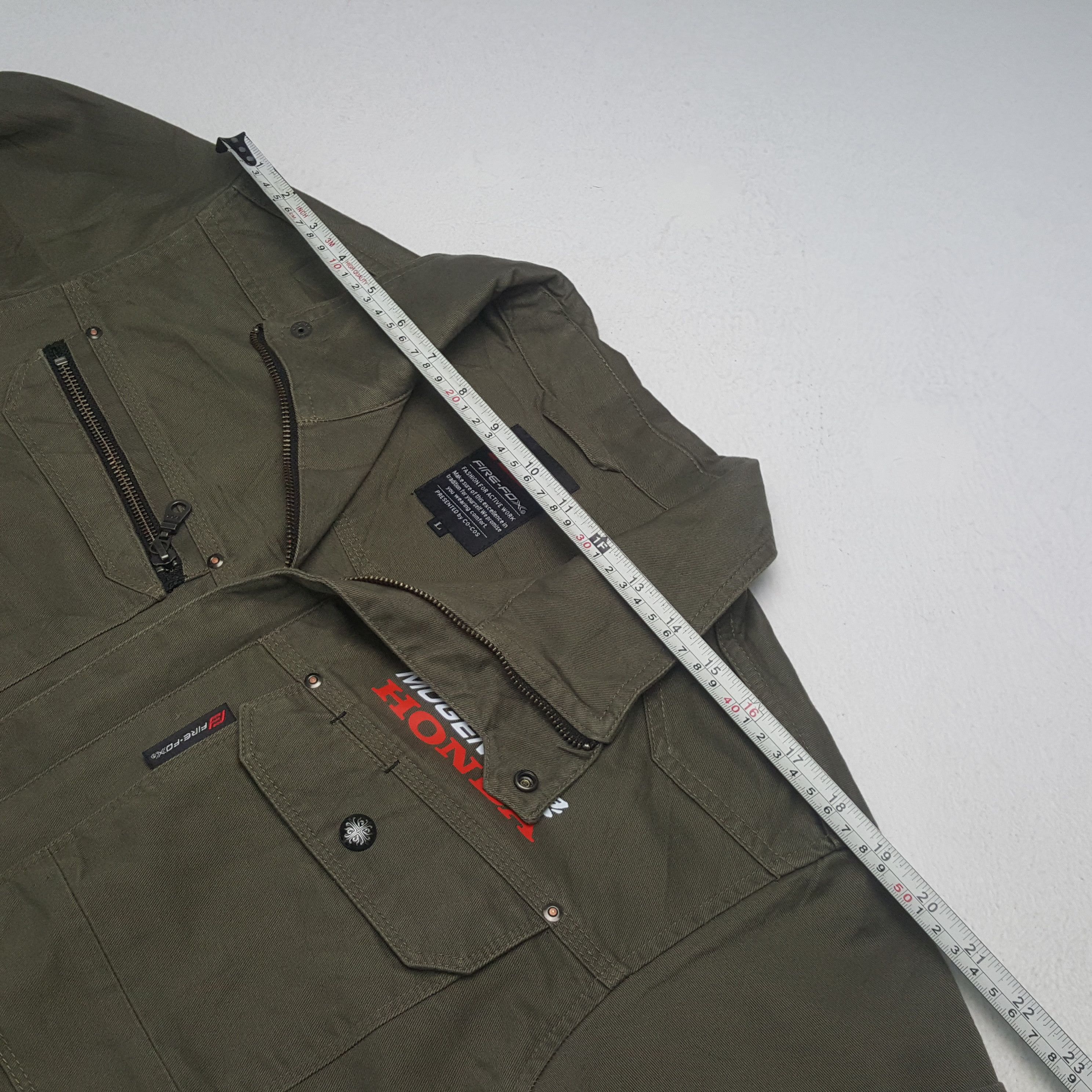Japanese Brand × Vintage MUGEN HONDA Japanese Motorsports Custom Jacket C284N19 Size US M / EU 48-50 / 2 - 9 Thumbnail