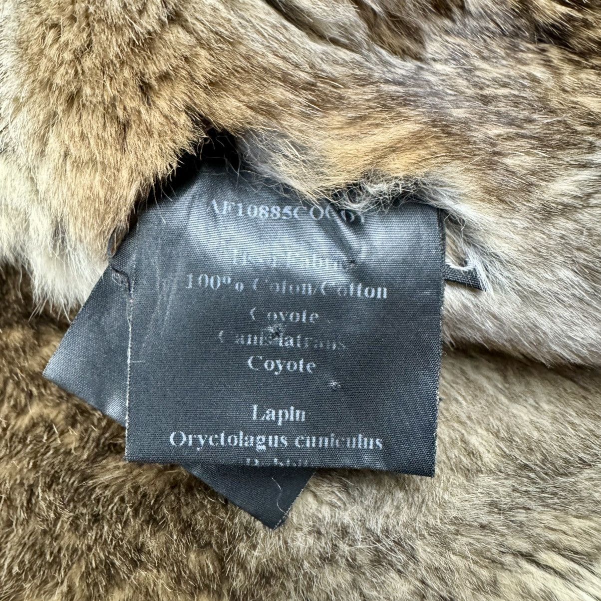 Yves Salomon YVES SALOMON ARMY THRASHED RABBIT FUR PARKA Size L / US 10 / IT 46 - 9 Thumbnail