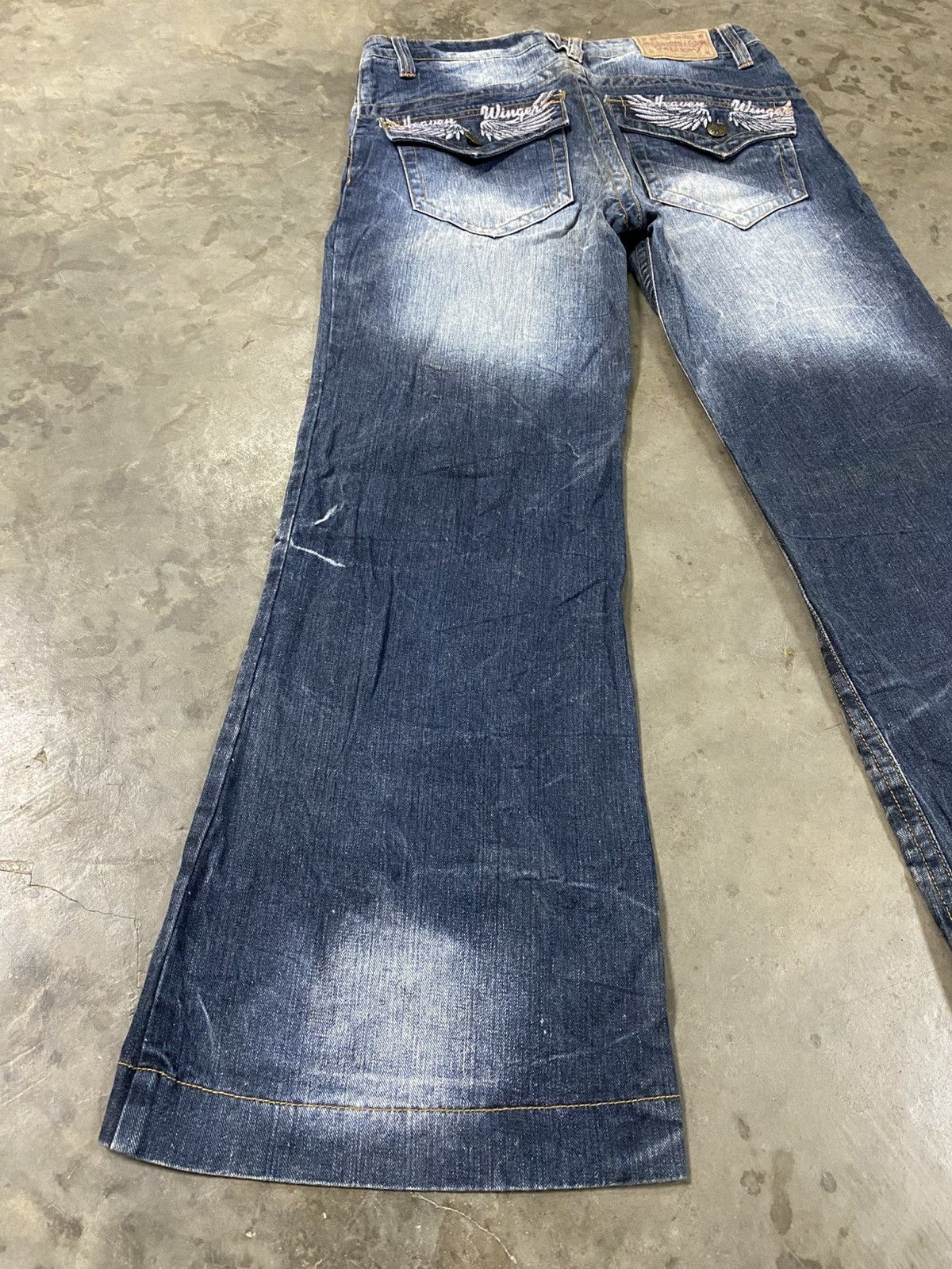 Tornado Mart Super Flare Jeans Japanese Unknown Heaven Vintage @299 Size US 32 / EU 48 - 1 Thumbnail