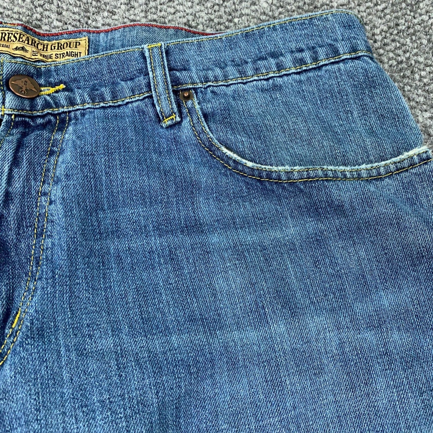 Vintage VINTAGE LRG Jeans Men 40 Blue True Straight 5-Pocket Denim Mid Wash X-LR Size US 40 / EU 56 - 4 Thumbnail