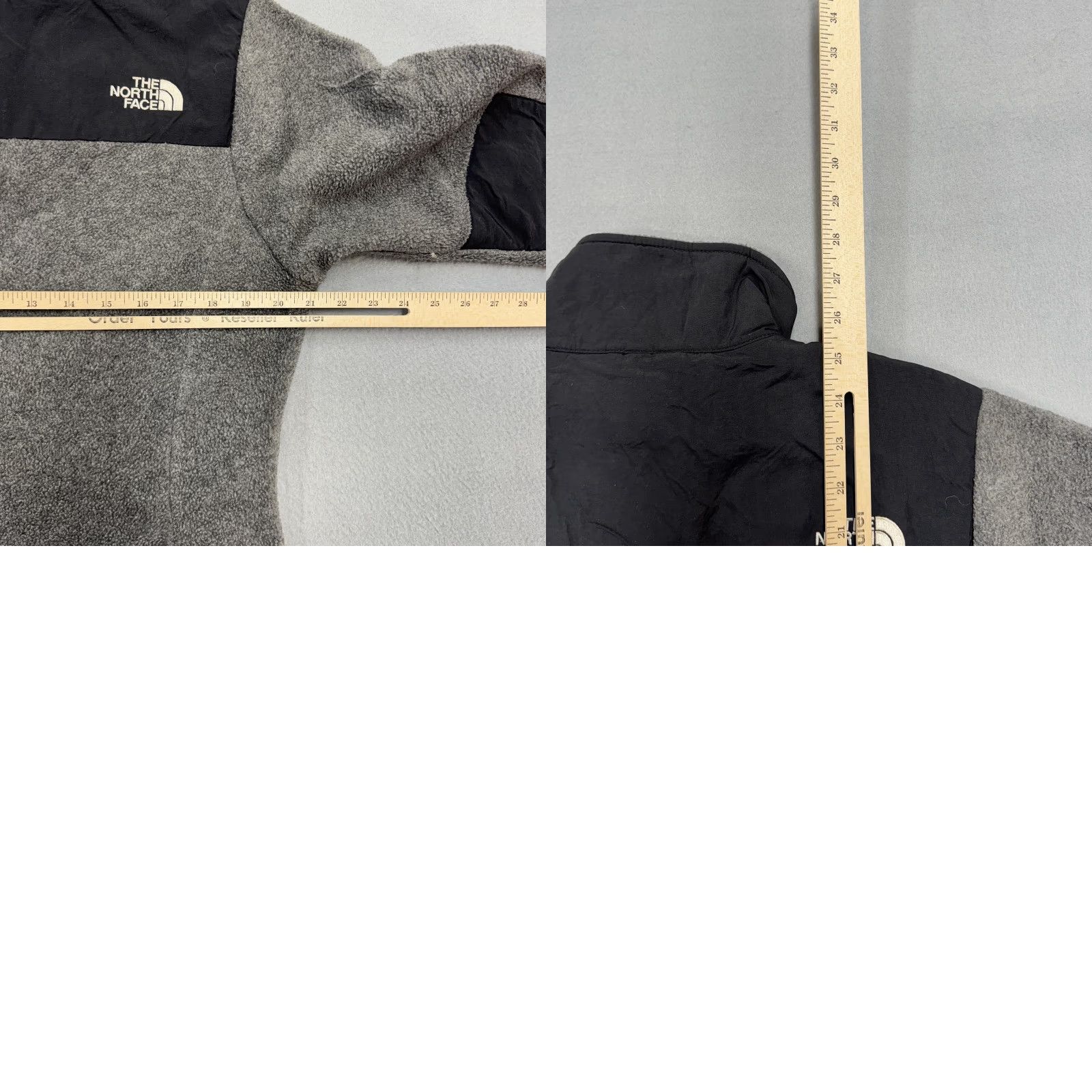 The North Face VINTAGE The North Face Fleece Jacket Womens Medium Gray Black Full Zip Denali Outdoor Size M / US 6-8 / IT 42-44 - 8 Thumbnail