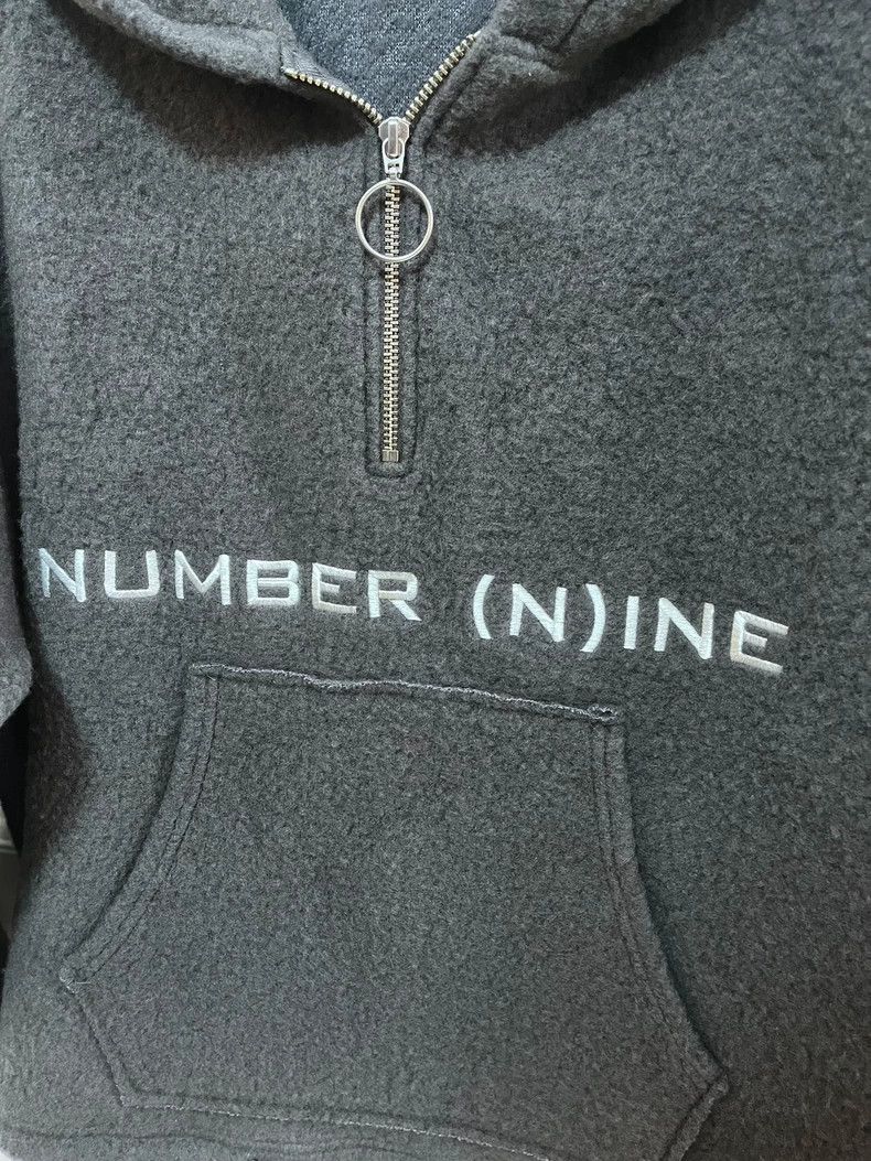 Number (N)ine Number (N)ineFleece zipper jacket zipper pullover sweatshir Size US S / EU 44-46 / 1 - 4 Thumbnail
