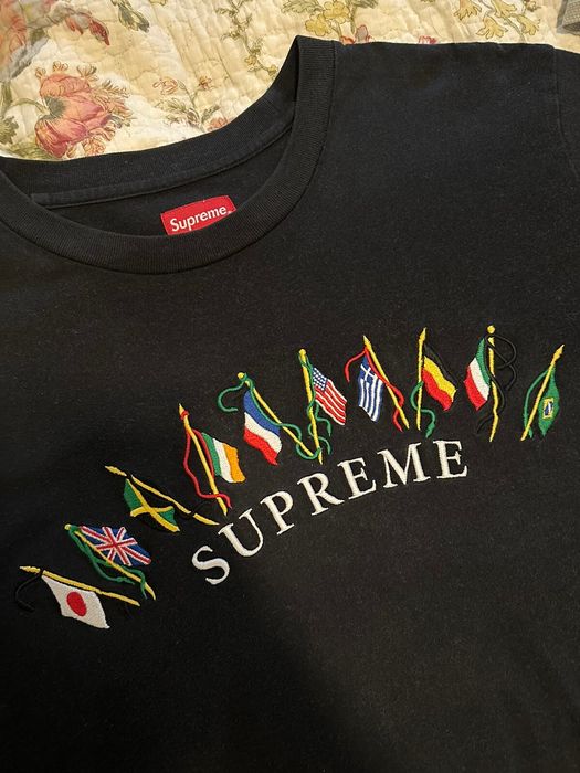 Supreme Supreme Flags L/S Top | Grailed