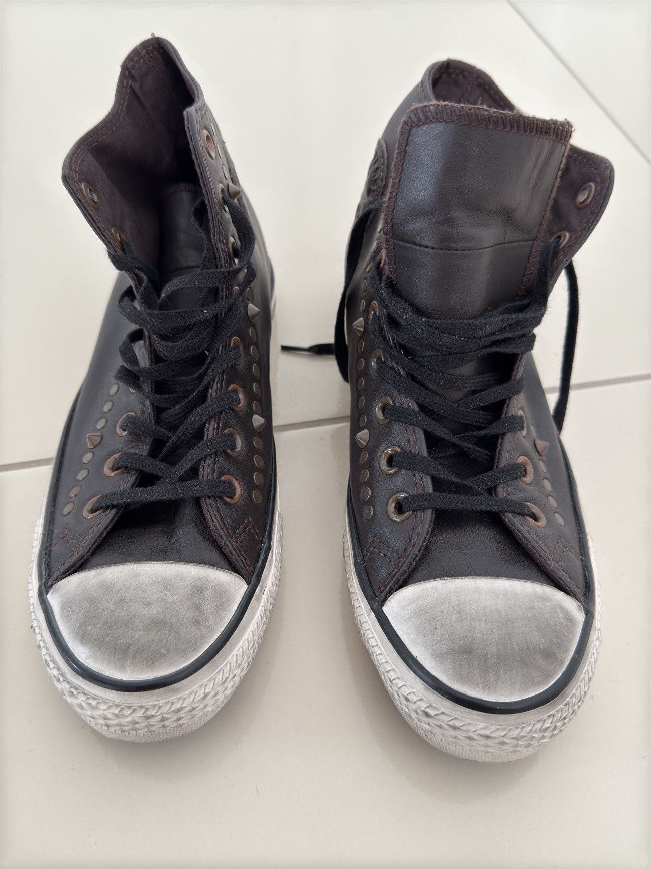 Studded hi-tops