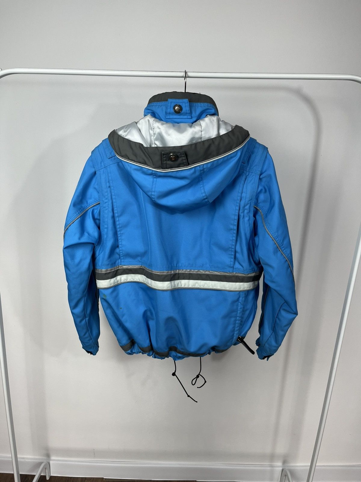 Phenix Phenix Ski Jacket Women Blue Hooded Winter Snow Coat US 6 Size M / US 6-8 / IT 42-44 - 14 Thumbnail