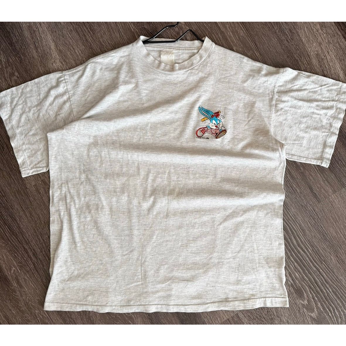 Warner Bros Vintage 90s Tiny Toon Adventures Buster Bunny Embroidery Tee Size US L / EU 52-54 / 3 - 2 Thumbnail