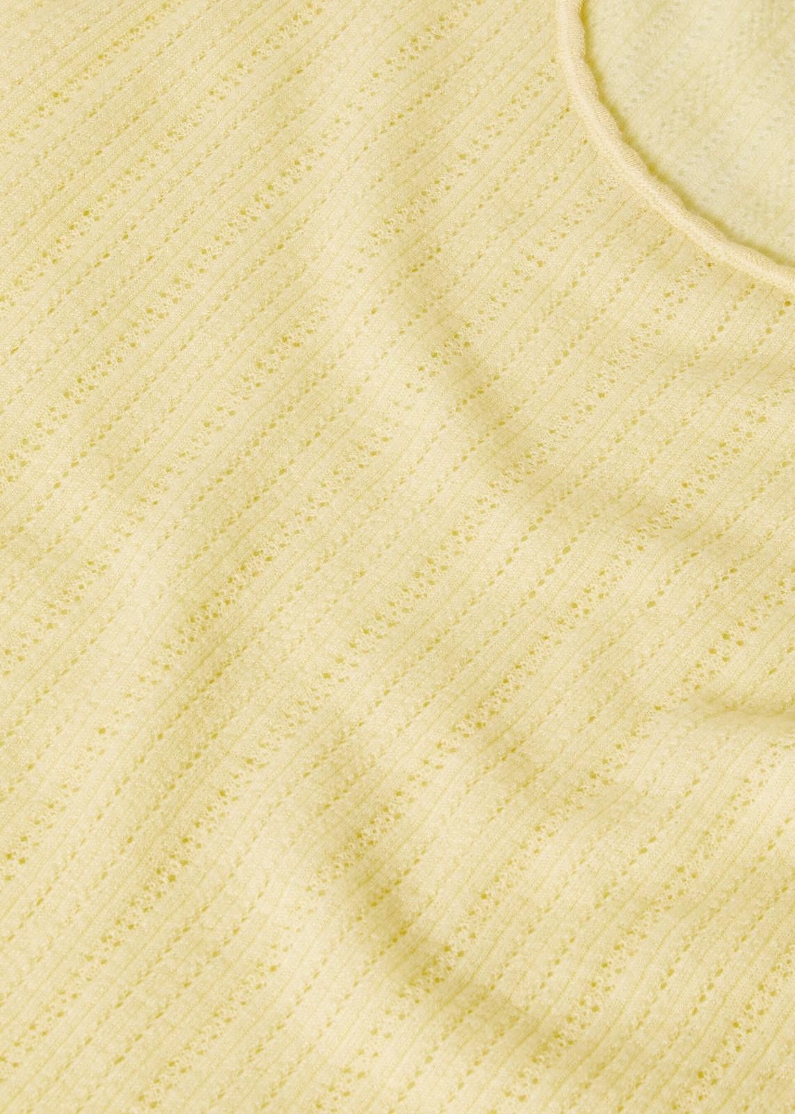 Loro Piana o1srvl11e0425 FAN6382 Cocooning Tank Top in Yellow Size XS / US 0-2 / IT 36-38 - 2 Thumbnail