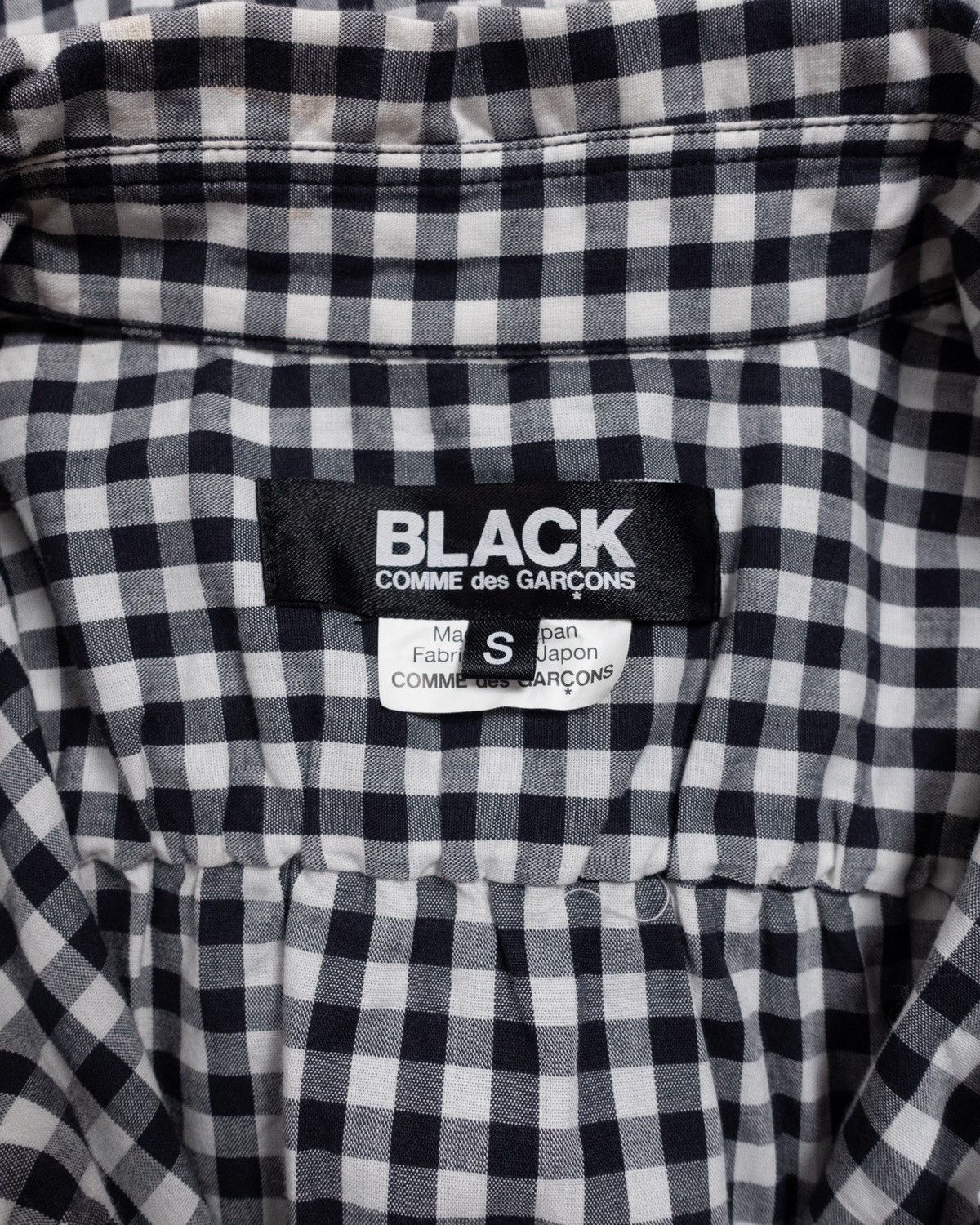 Comme des Garcons × Comme des Garcons Black × Rei Kawakubo Comme des Garcons Black Wrinkle Shirt Size S / US 4 / IT 40 - 6 Thumbnail