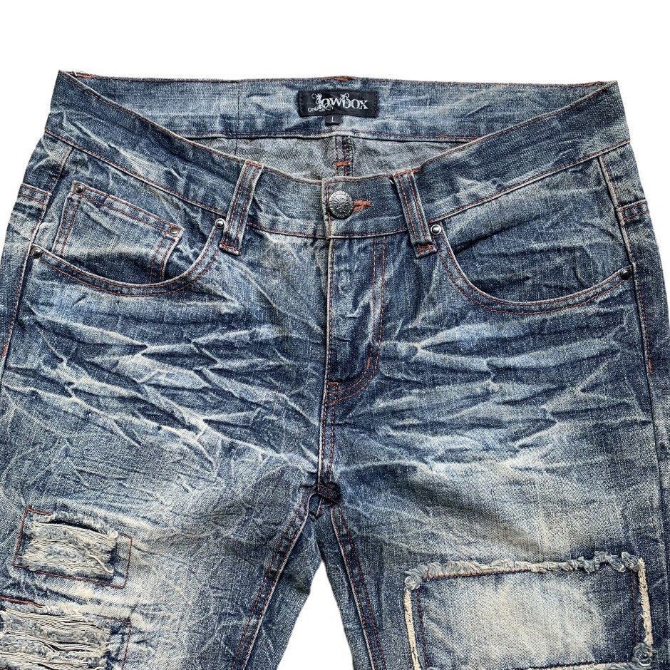Beauty Beast × Hysteric Glamour × Japanese Brand Distressed denim lowbox japanese retropunk Size US 34 / EU 50 - 3 Thumbnail
