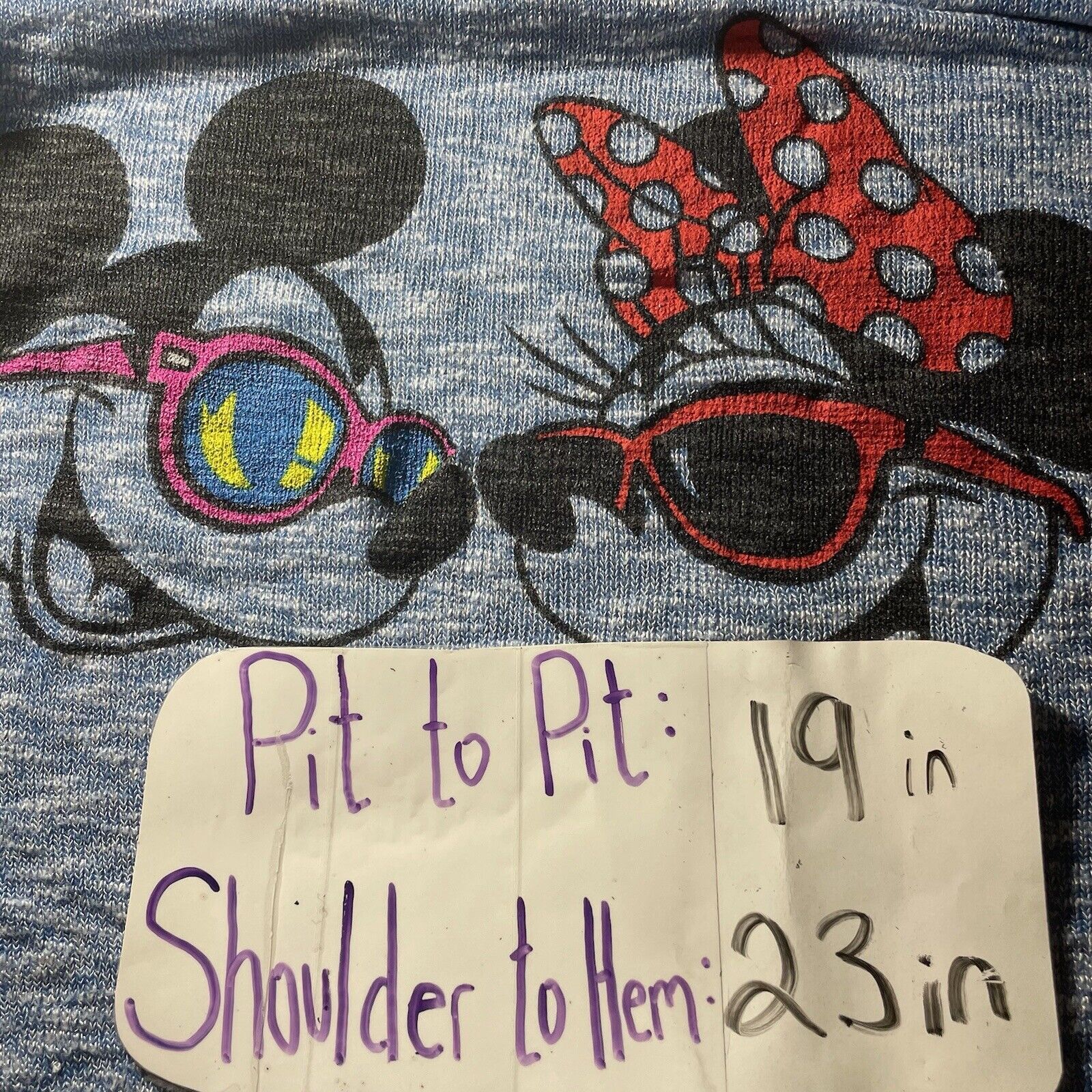 Disney Disney Mickey & Minnie Beach Crewneck Pullover Blue Sweater Size S / US 4 / IT 40 - 10 Thumbnail