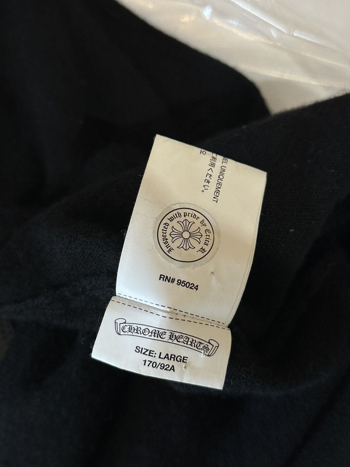 Chrome Hearts CHROME HEARTS CASHMERE PATCH TANK TOP Size L / US 10 / IT 46 - 6 Thumbnail