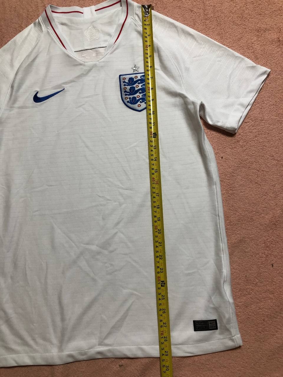 Nike Nike England Home Football Shirt Jersey 2018-2020 Size M Size US M / EU 48-50 / 2 - 3 Thumbnail
