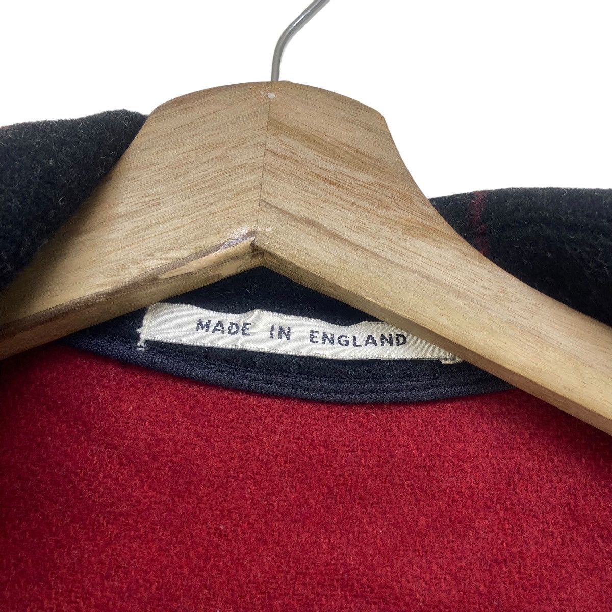 Original Montgomery Made in England Montgomery Checkered Wool Heavy Coat Size US M / EU 48-50 / 2 - 11 Thumbnail