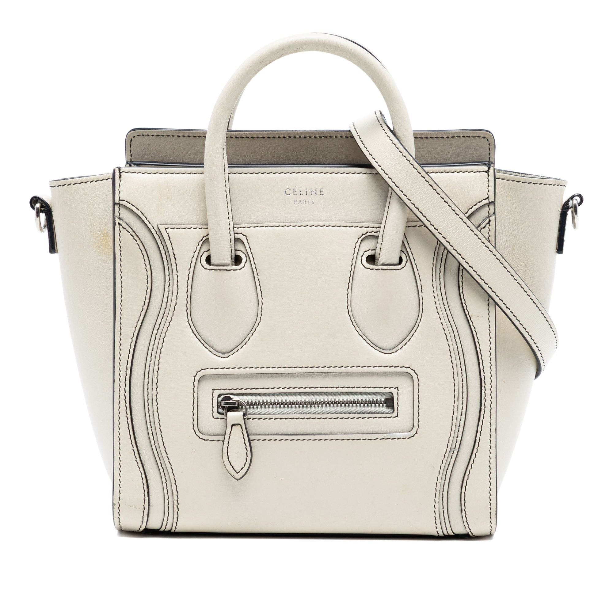 Celine Nano Leather Luggage Tote Size ONE SIZE - 1 Thumbnail