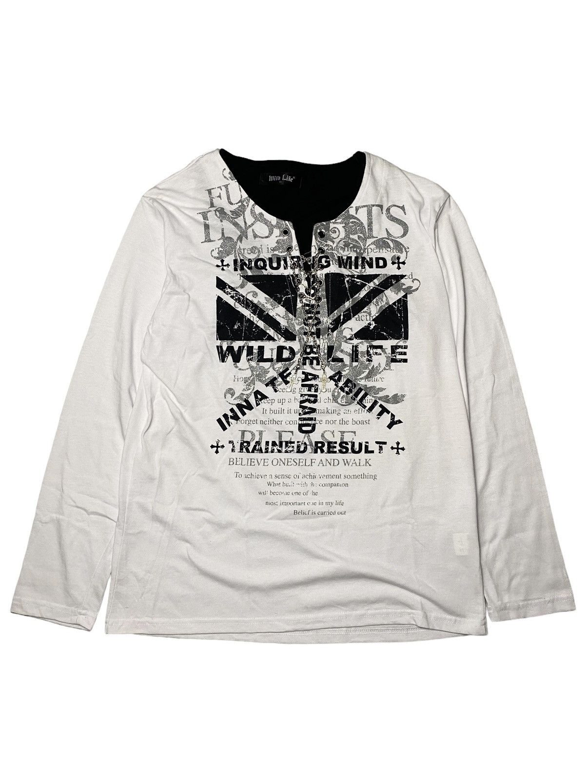 If Six Was Nine 2000's Wild Life with Necklace Poem Tribal Size US M / EU 48-50 / 2 - 2 Thumbnail