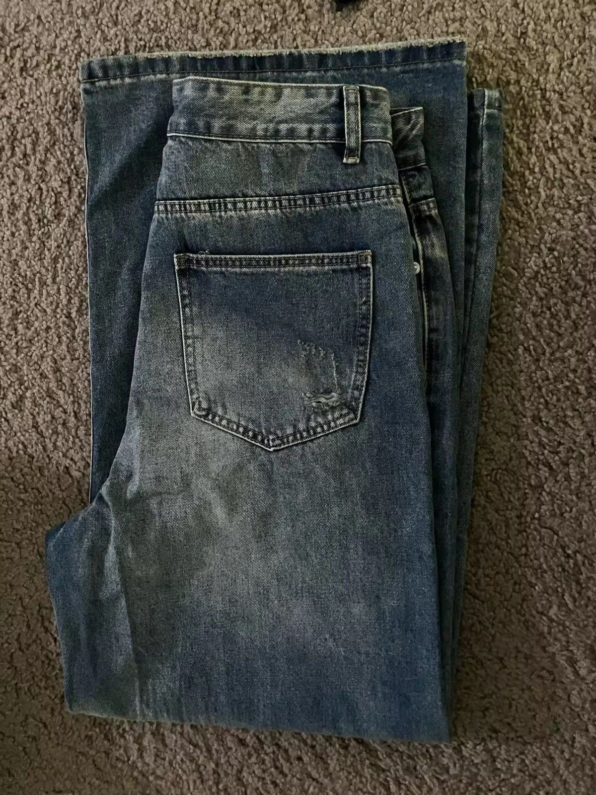 Japanese Brand × Jean Casual Wide Leg Jean Size US 31 - 7 Thumbnail