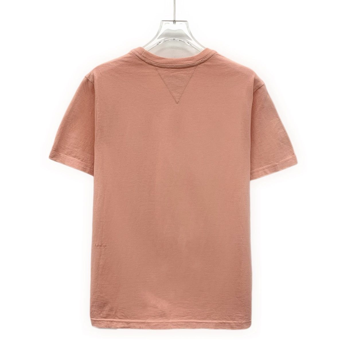 Bottega Veneta Bottega Veneta Coral Pink Letter Embroidery T-shirt K26WX Size S / US 4 / IT 40 - 2 Thumbnail