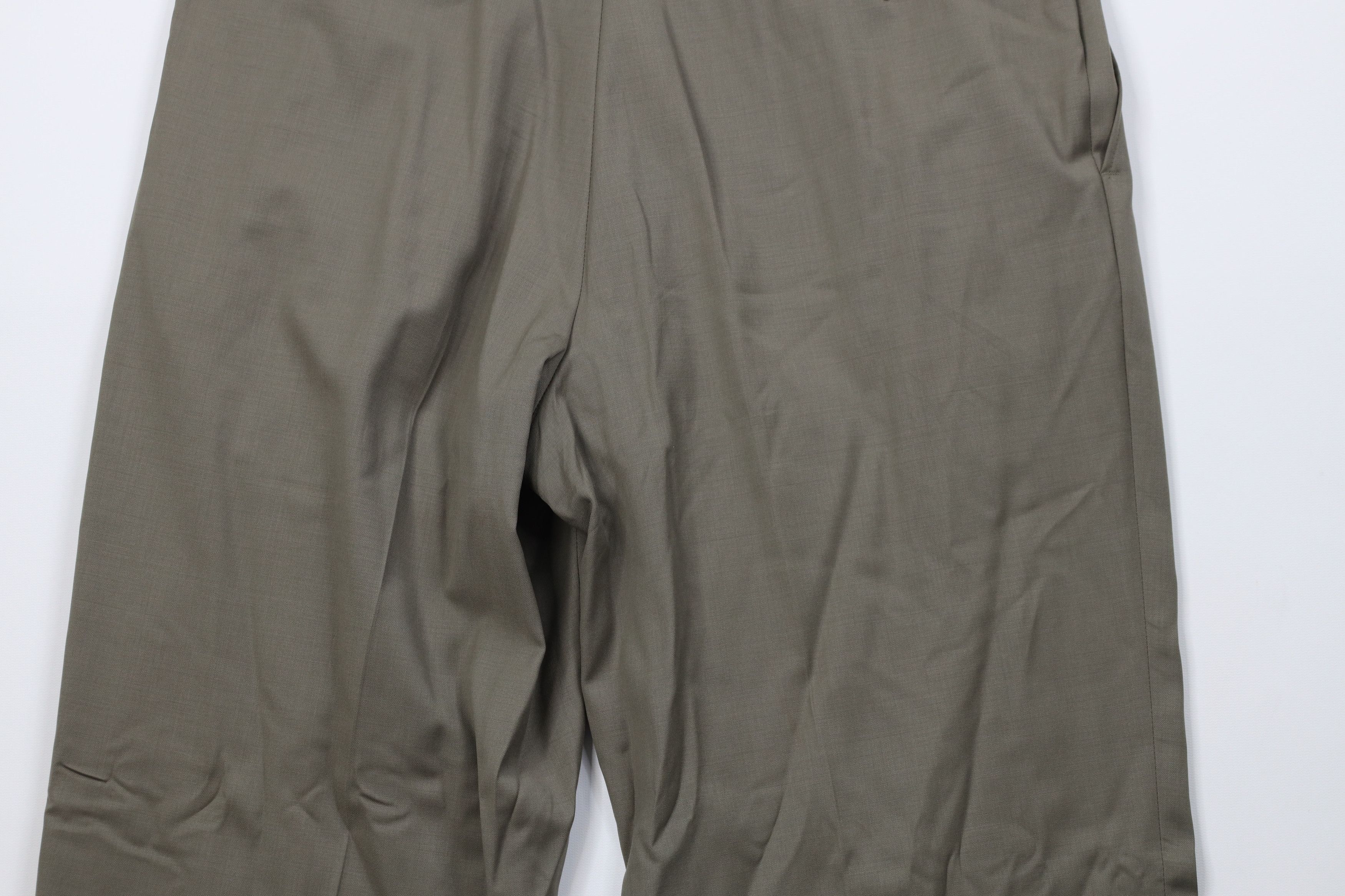 Vintage Vintage 90s Streetwear Wool Knit Wide Leg Chino Pants Size US 36 / EU 52 - 11 Thumbnail