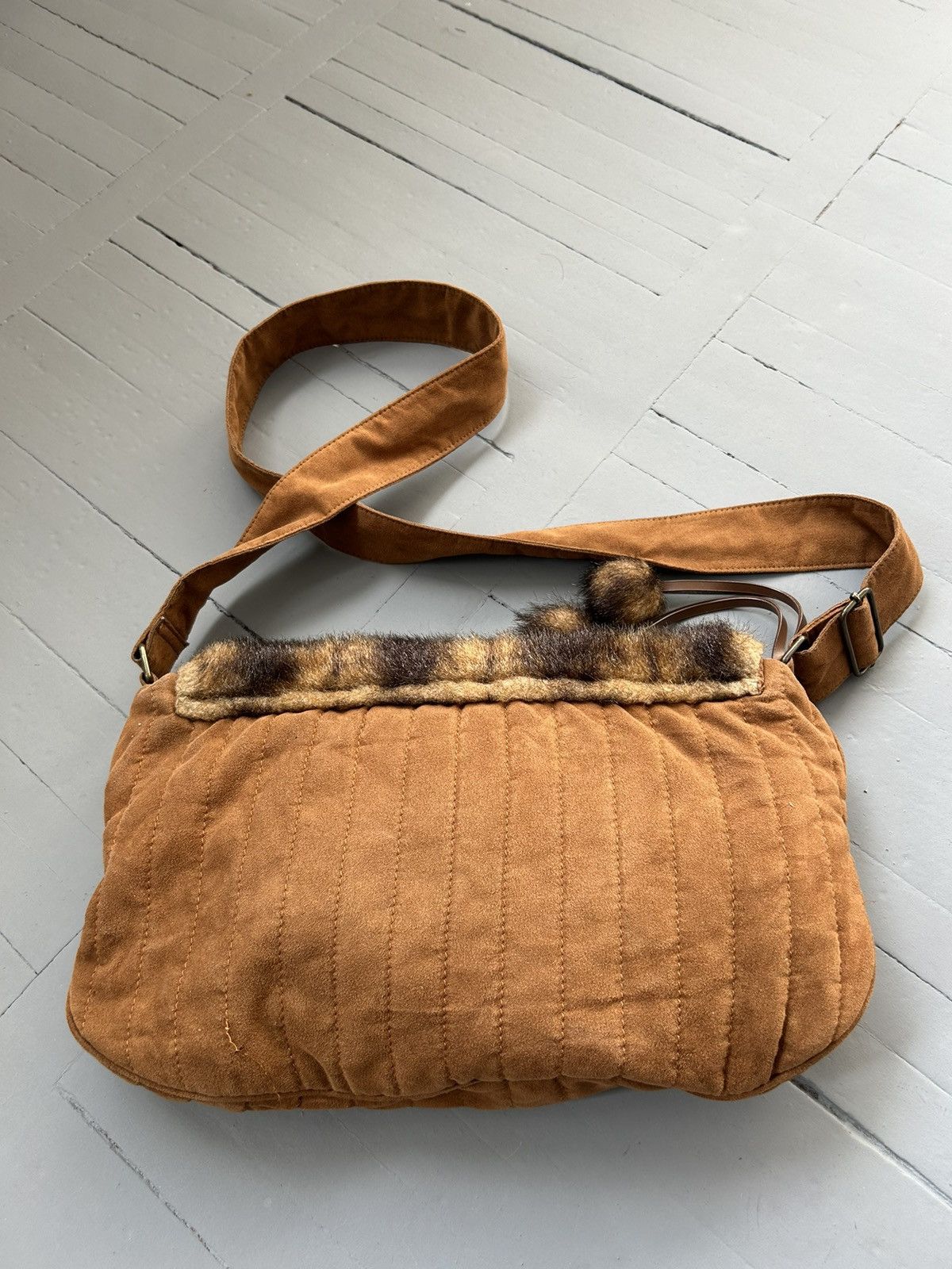 Japanese Brand Fur shoulder bag vintage Size ONE SIZE - 5 Thumbnail