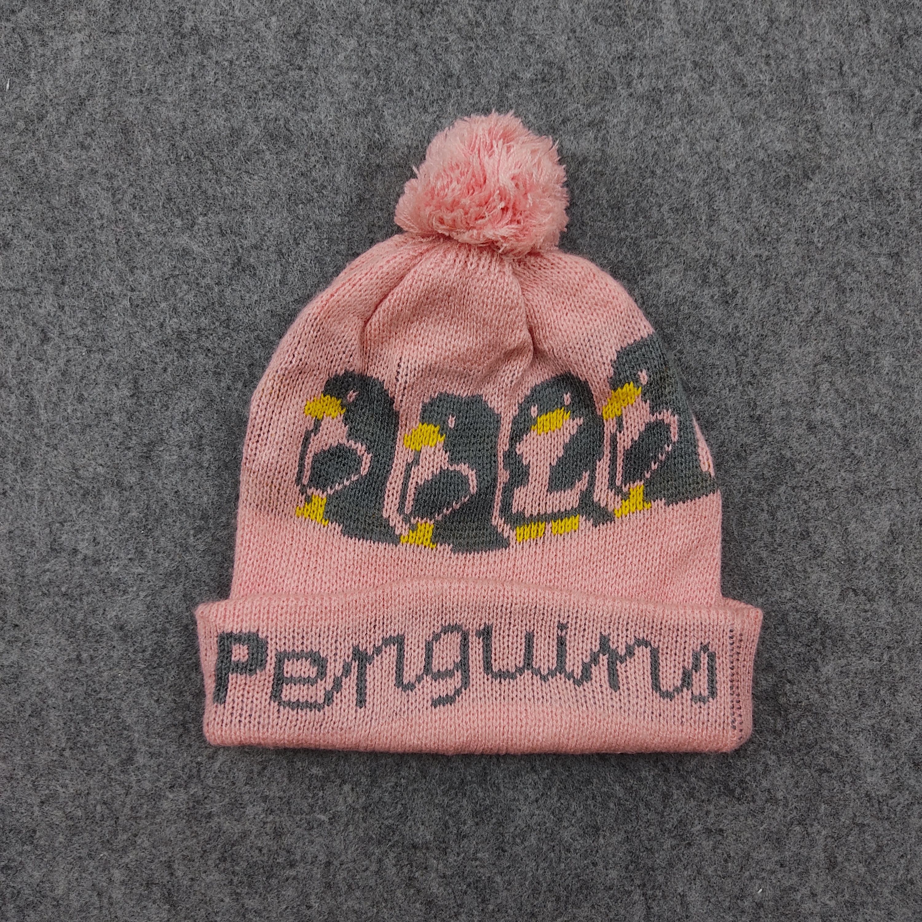 Japanese Brand × Vintage Vintage Japanese Brand Penguins Beanie / Snow Hat / Snow Cap Size ONE SIZE - 3 Thumbnail