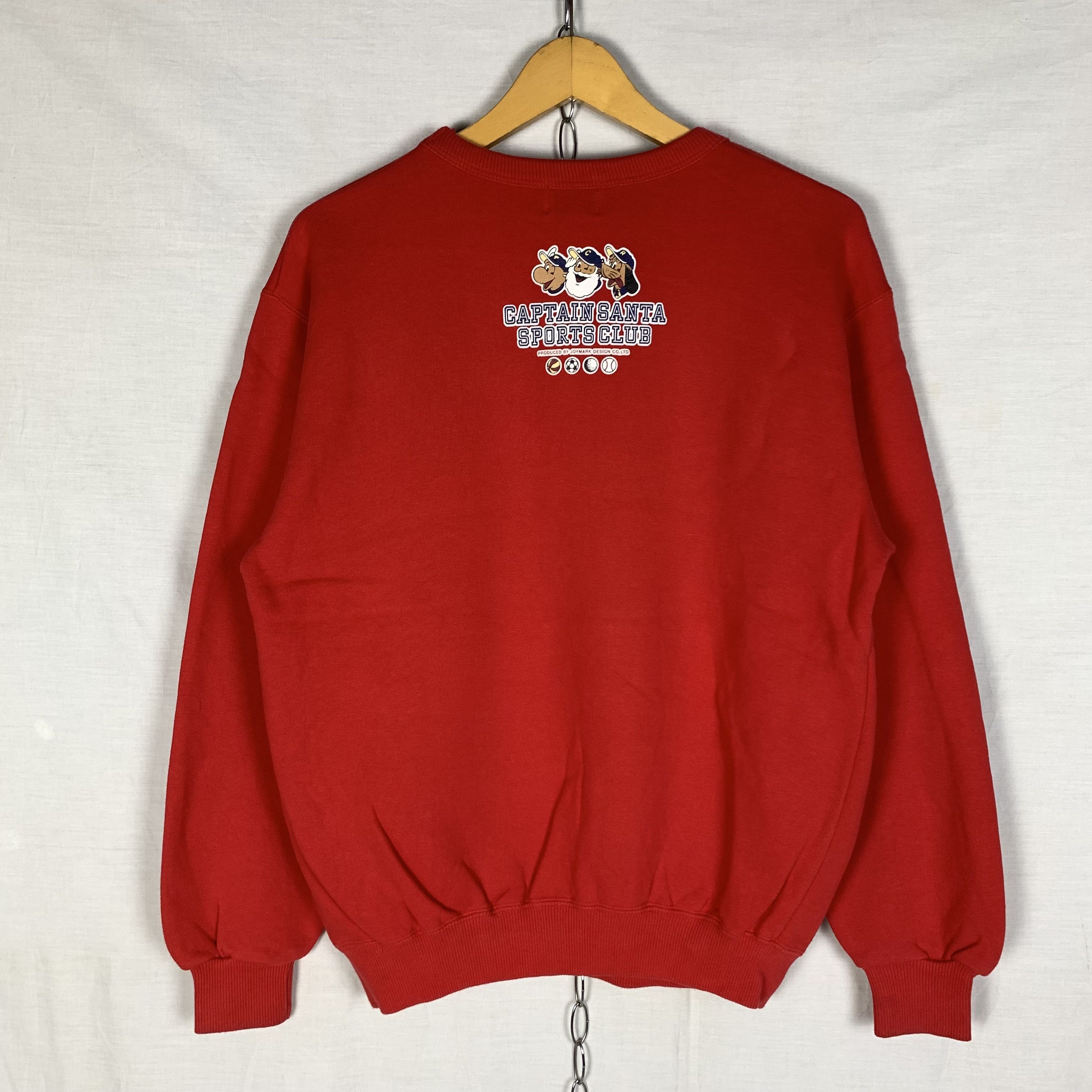 Cartoon Network Vintage Captain Santa Sweatshirt Crewneck Size US M / EU 48-50 / 2 - 2 Thumbnail
