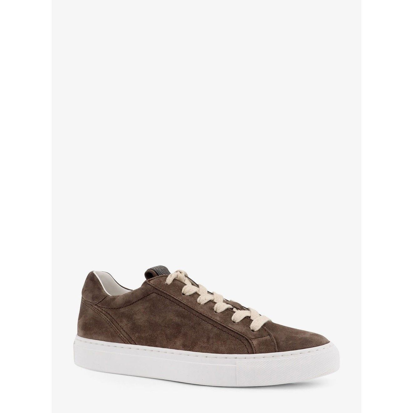 Brunello Cucinelli BRUNELLO CUCINELLI $1100 Gray Precious Loop Sneakers New & A Size US 10 / IT 40 - 2 Thumbnail