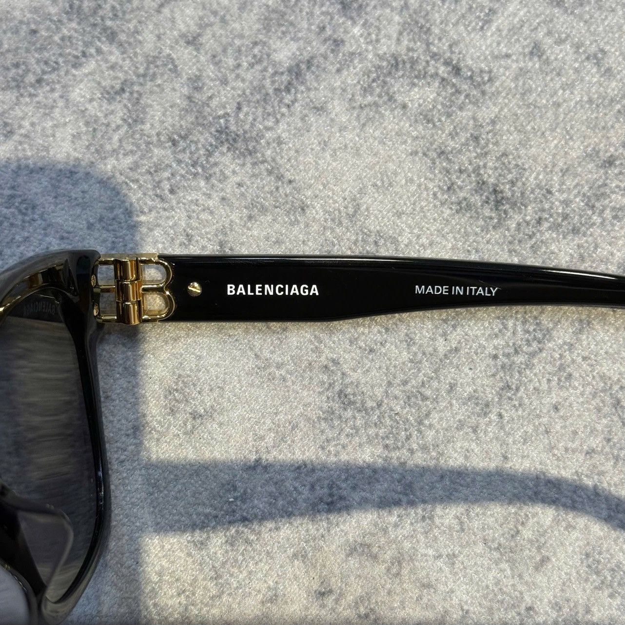 Balenciaga BALENCIAGA BB0102SA 001 Sunglasses BLACK Size ONE SIZE - 5 Thumbnail