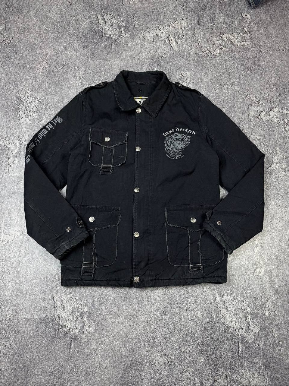 If Six Was Nine Y2K Gothic M65 Multi Pocket Army Jacket Size US S / EU 44-46 / 1 - 1 Thumbnail