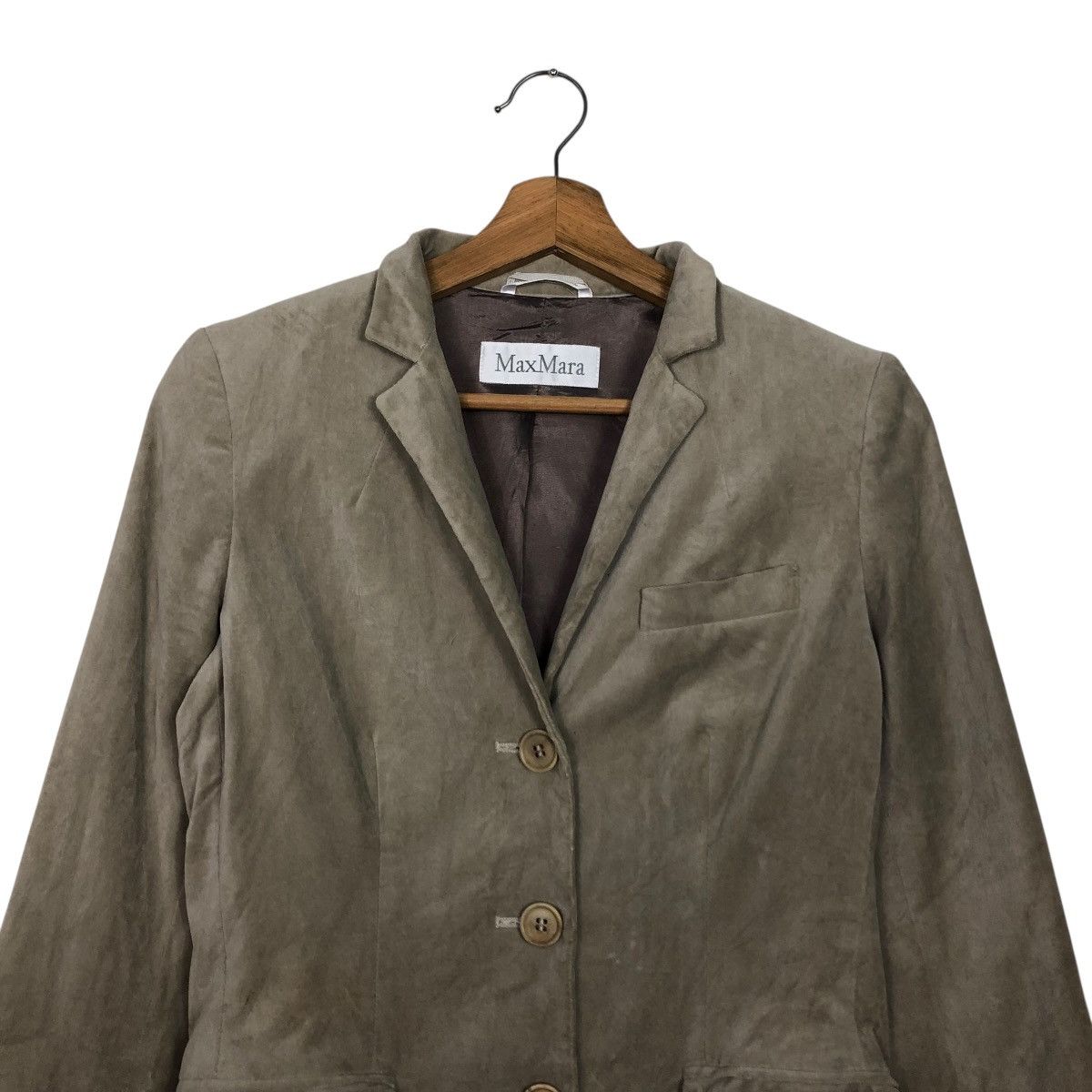 Vintage 🔥VINTAGE CHORE JACKET MAX MARA ITALY Size XS / US 0-2 / IT 36-38 - 5 Thumbnail