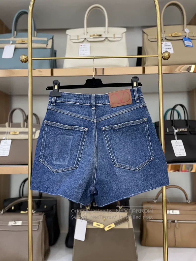 Valentino Valentino Denim shorts Size 27" / US 4 / IT 40 - 3 Thumbnail
