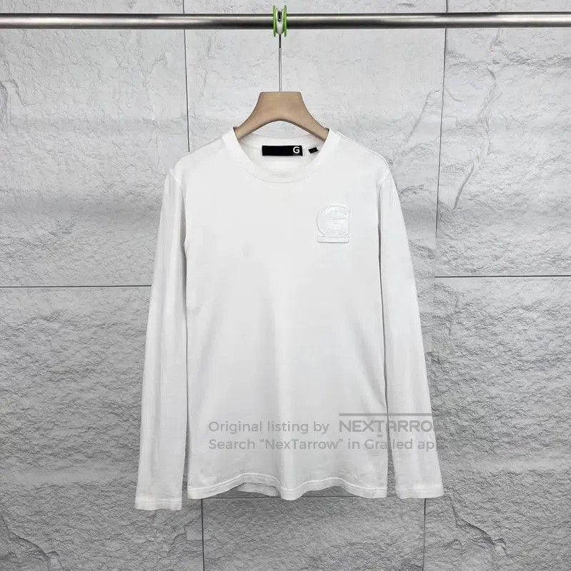 Other Versace White Cotton Long Sleeve T-Shirt . Size XS / US 0-2 / IT 36-38 - 1 Thumbnail