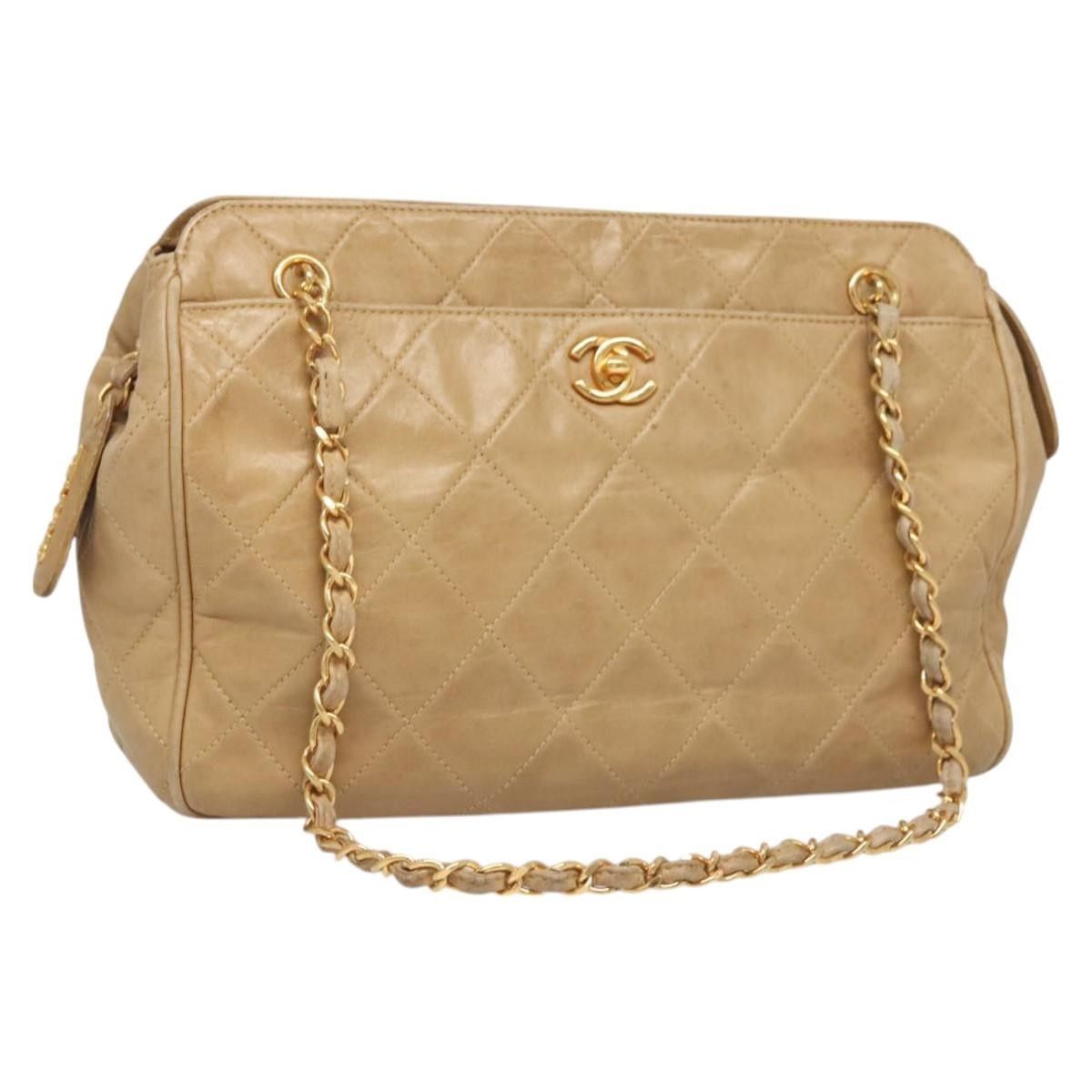 Chanel Chanel Vintage Front Pocket Camera Shoulder Bag Leather Size ONE SIZE - 1 Thumbnail