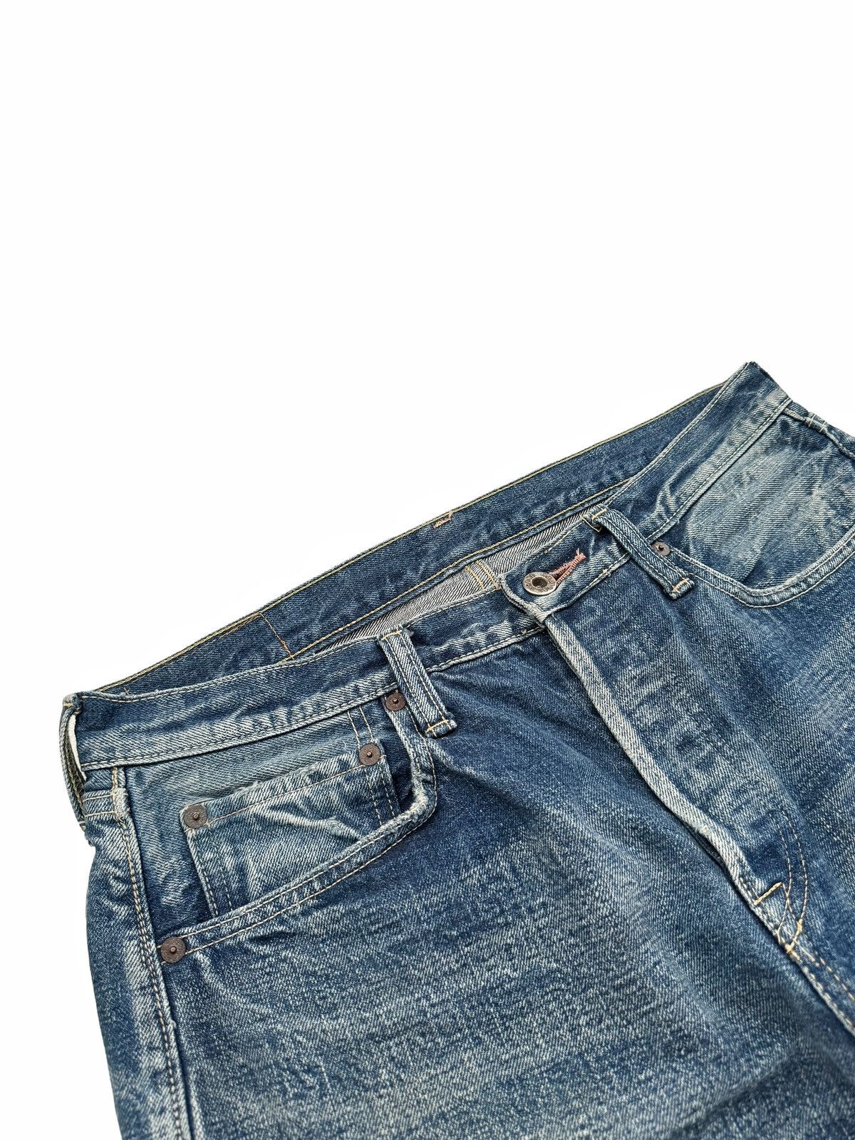 Kapital OG KIRO Kountry Boro Distressed Denim Size US 34 / EU 50 - 2 Thumbnail