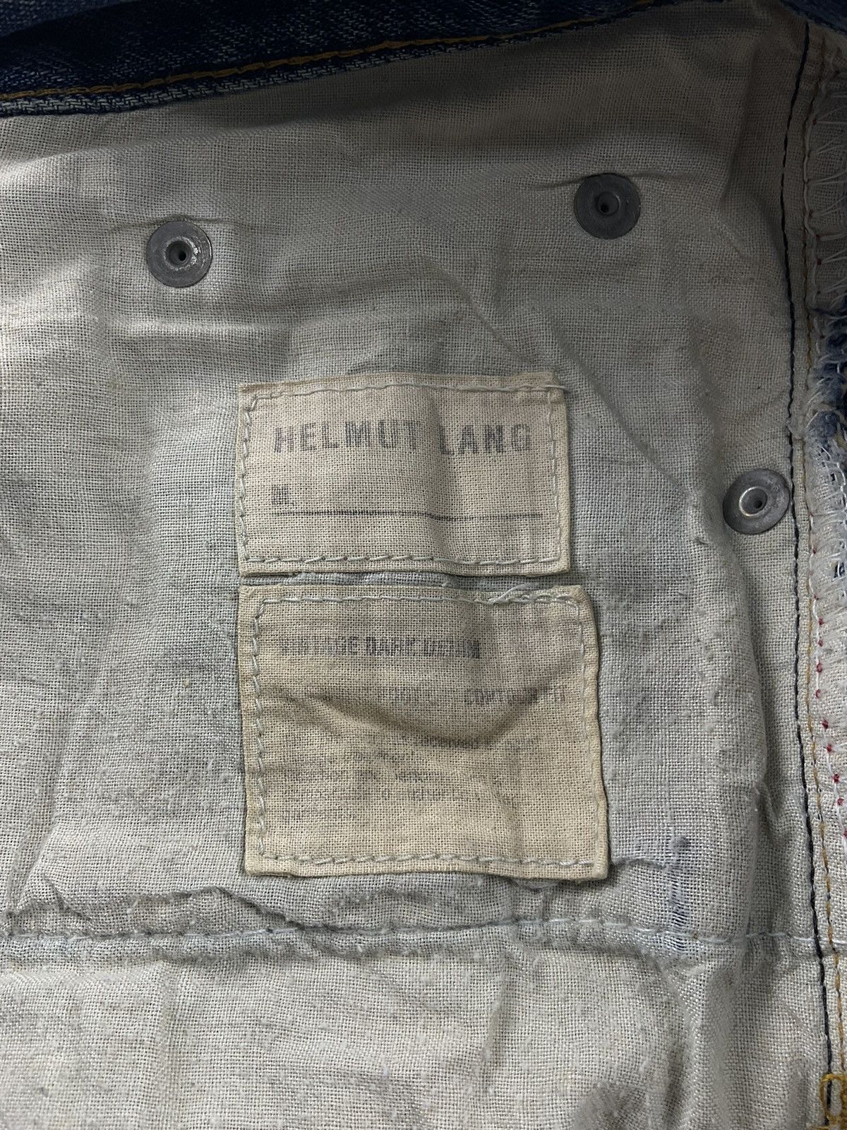 Helmut Lang Helmut Lang Vintage Dark Denim Size US 32 / EU 48 - 8 Thumbnail